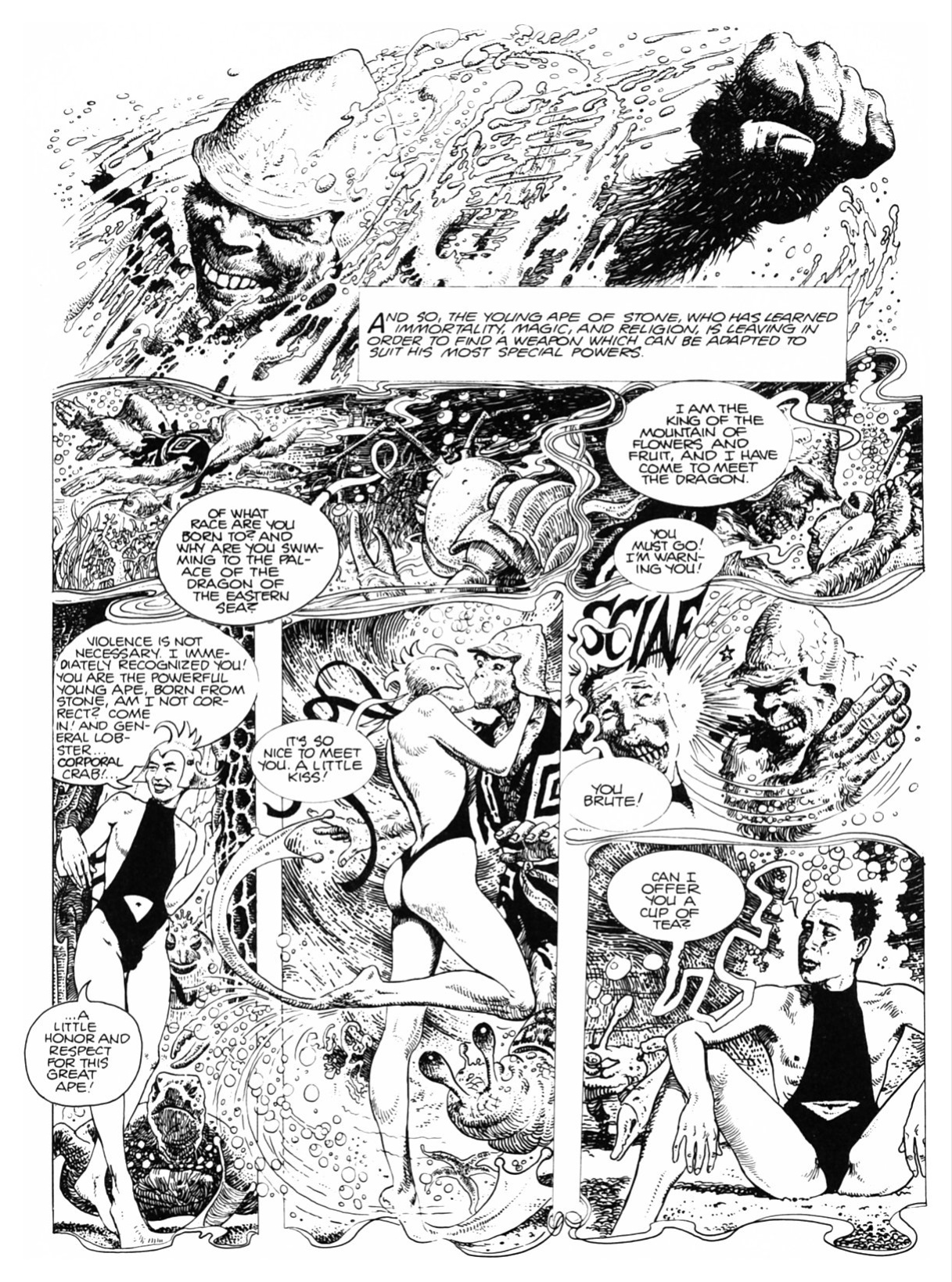 [Milo Manara] The Ape {Heavy Metal}