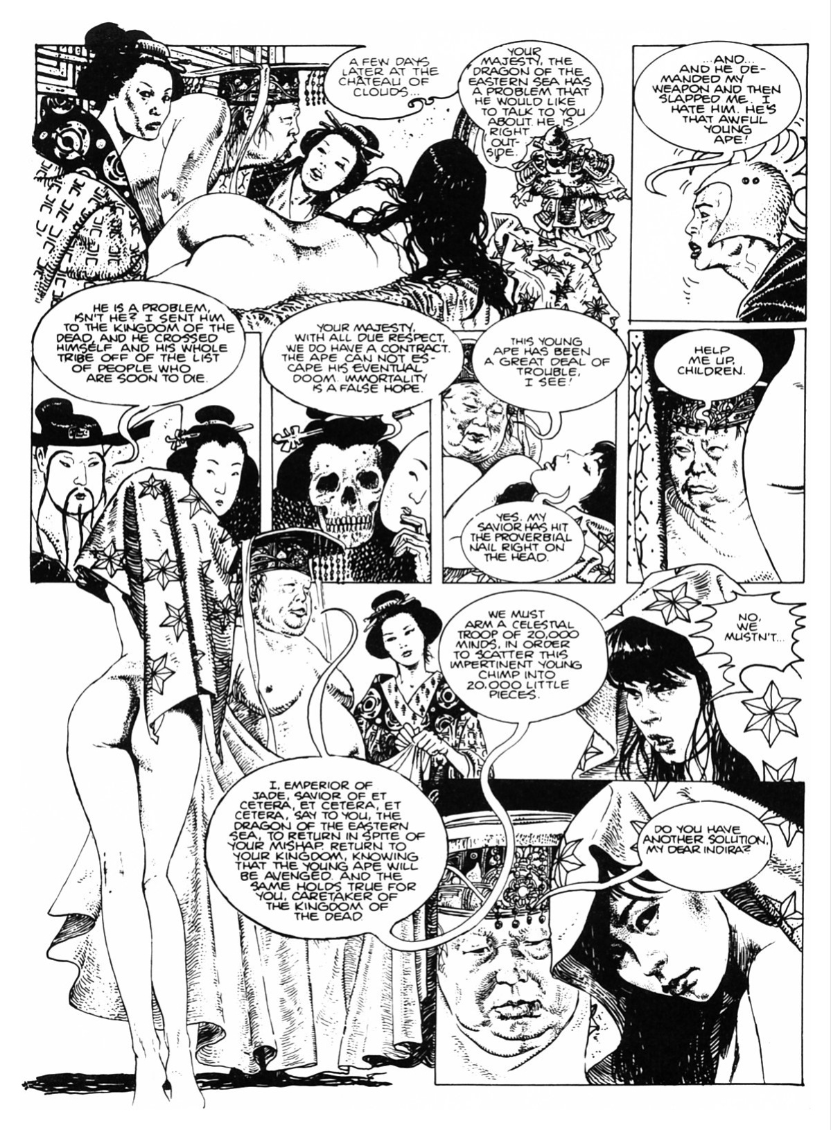 [Milo Manara] The Ape {Heavy Metal}
