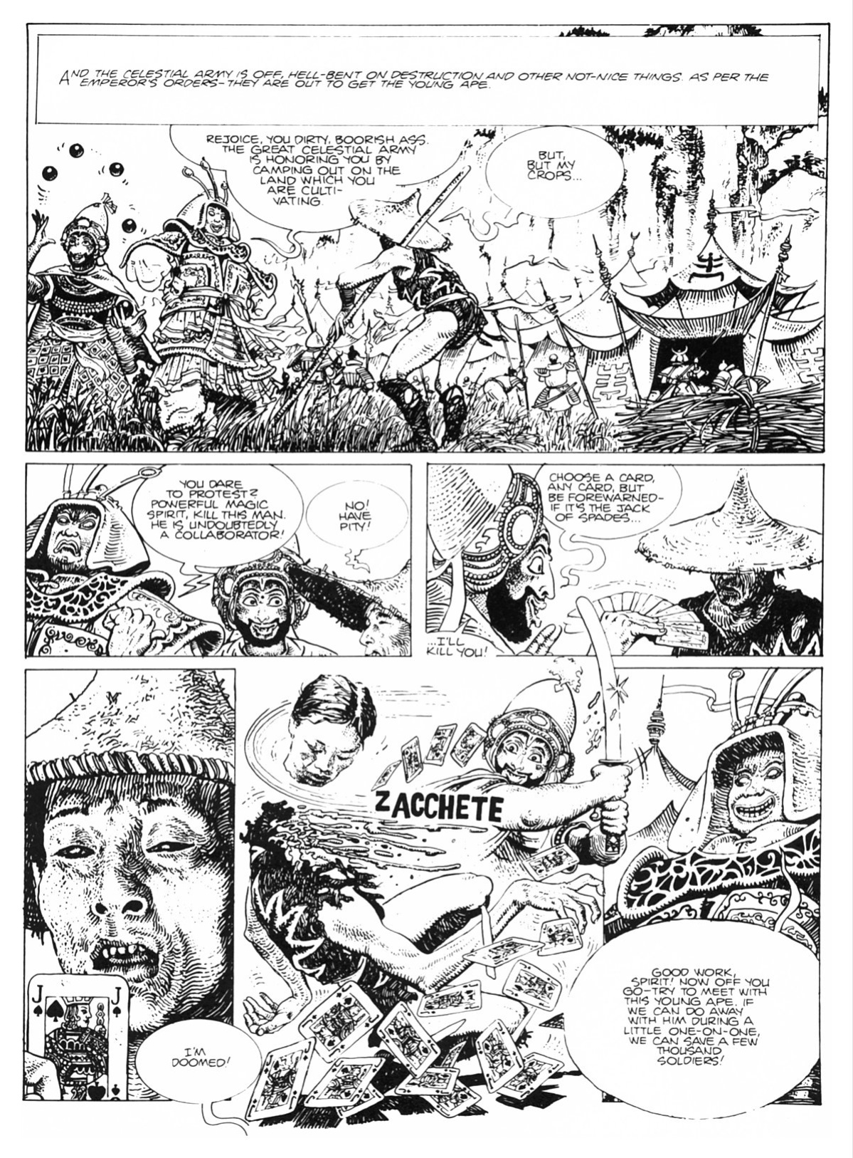[Milo Manara] The Ape {Heavy Metal}