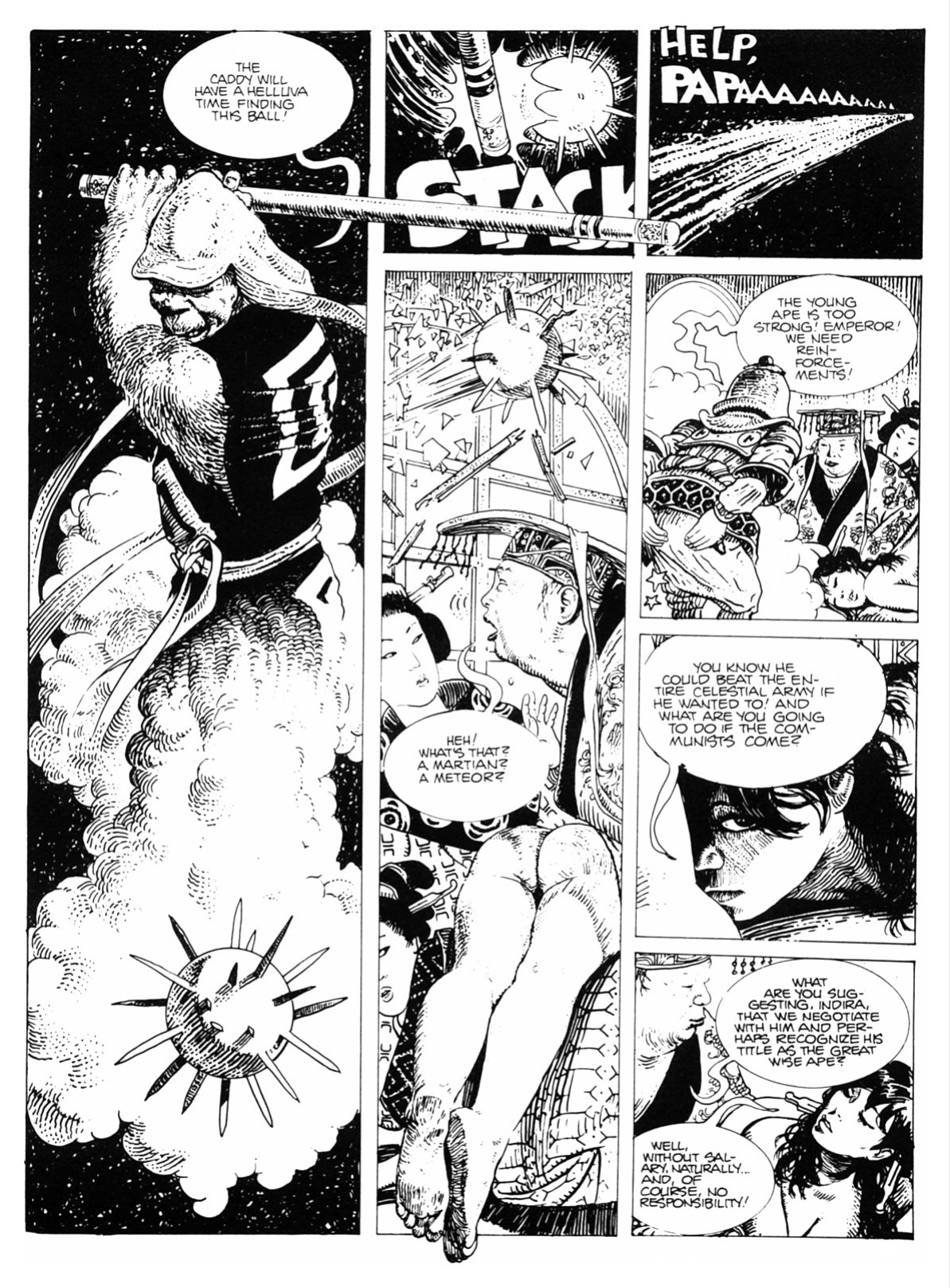 [Milo Manara] The Ape {Heavy Metal}