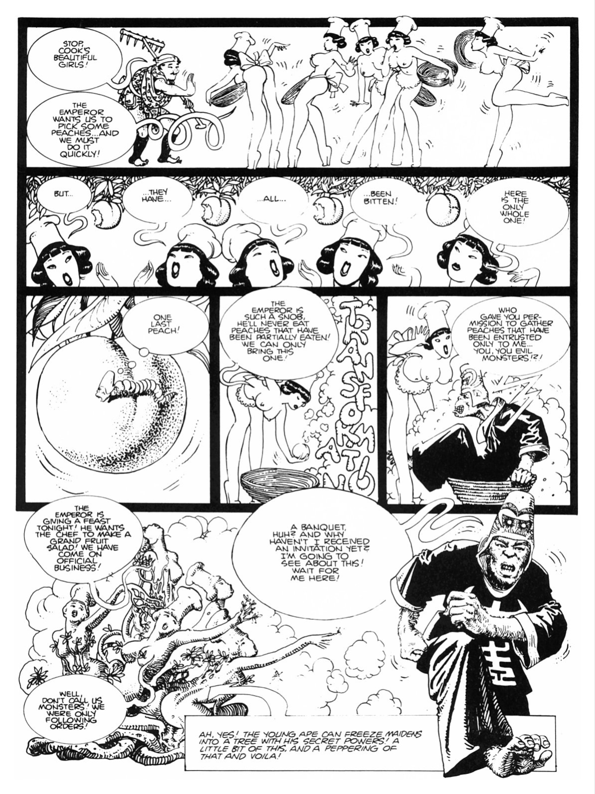 [Milo Manara] The Ape {Heavy Metal}