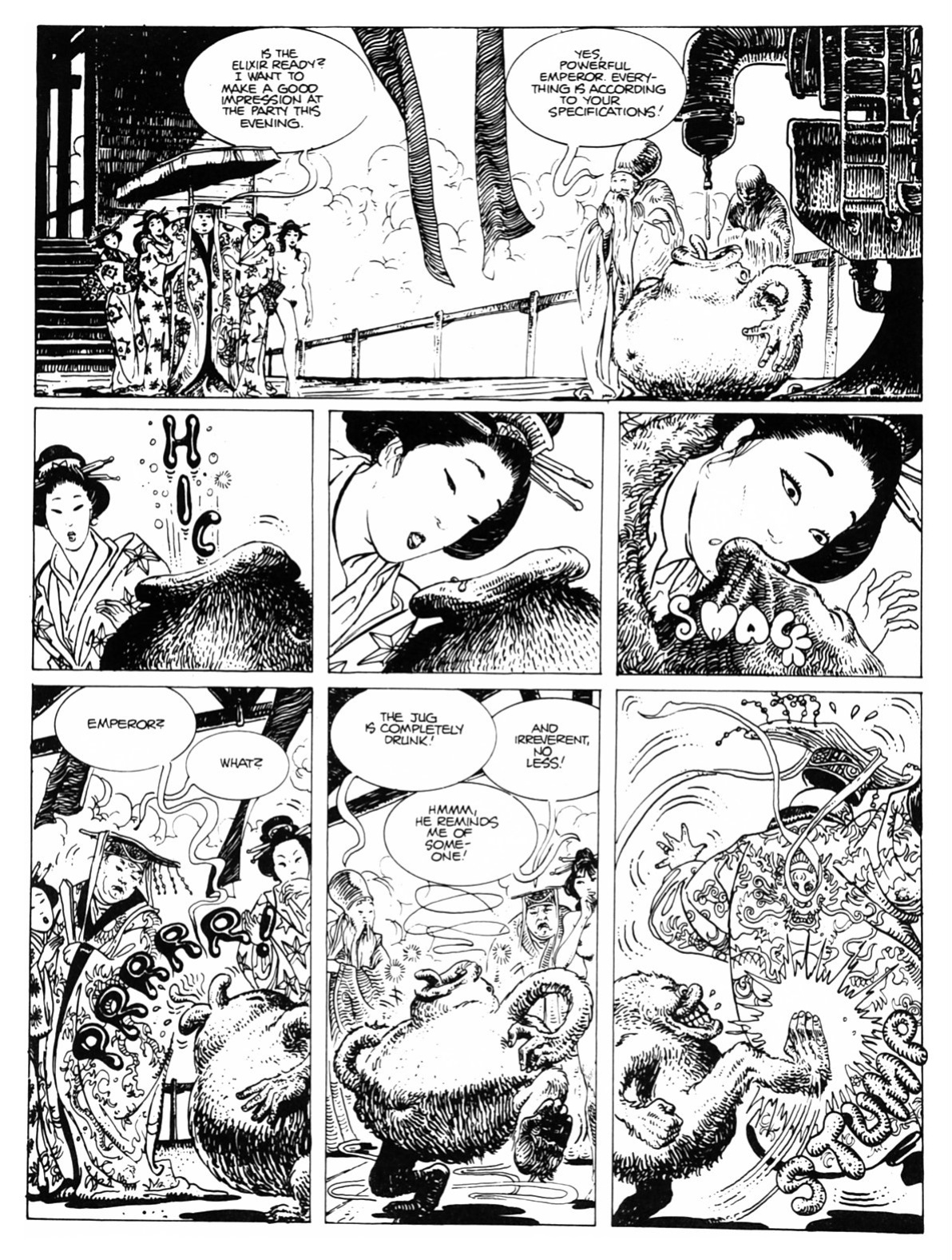 [Milo Manara] The Ape {Heavy Metal}