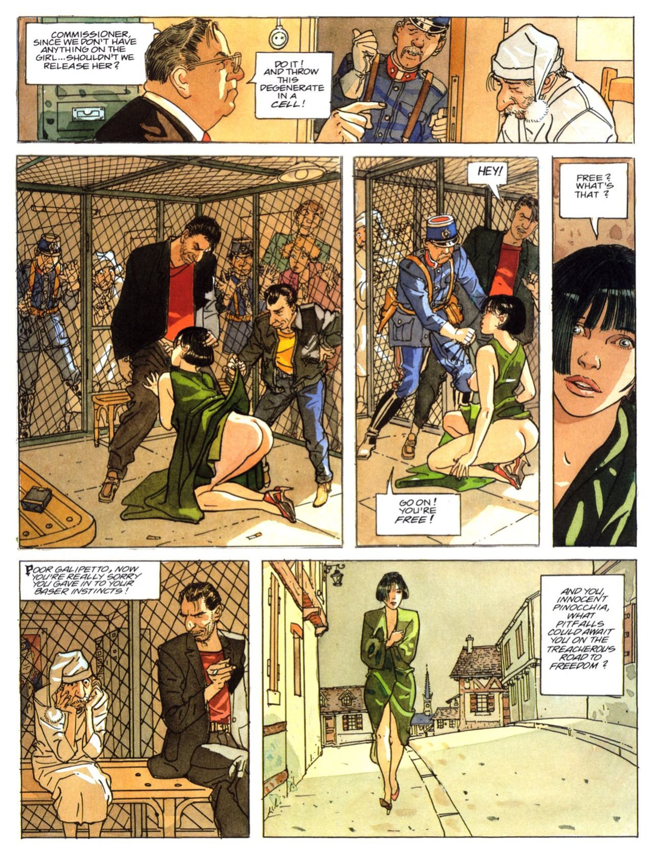 [Jean-Pierre Gibrat, Francis Leroi] Pinocchia