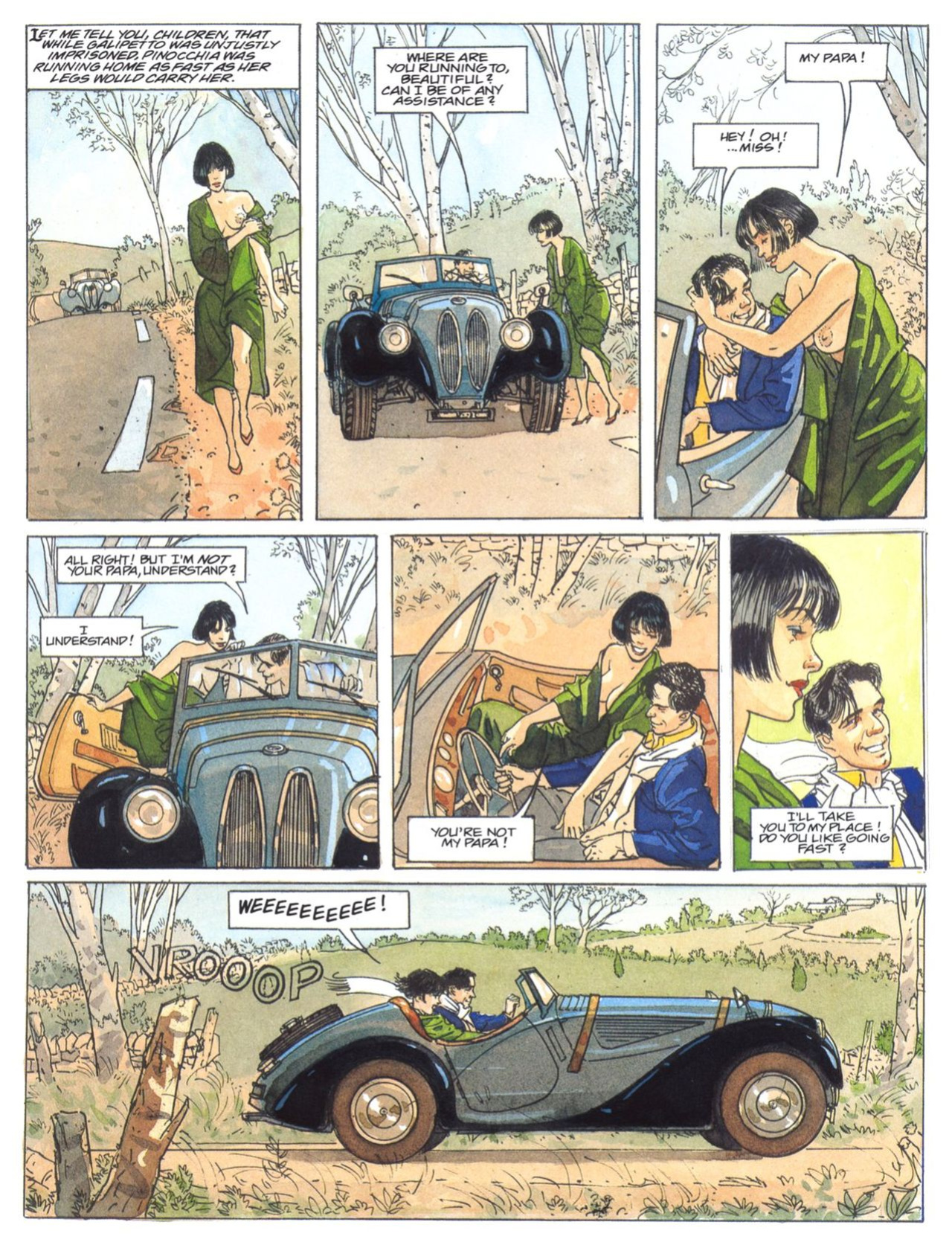 [Jean-Pierre Gibrat, Francis Leroi] Pinocchia