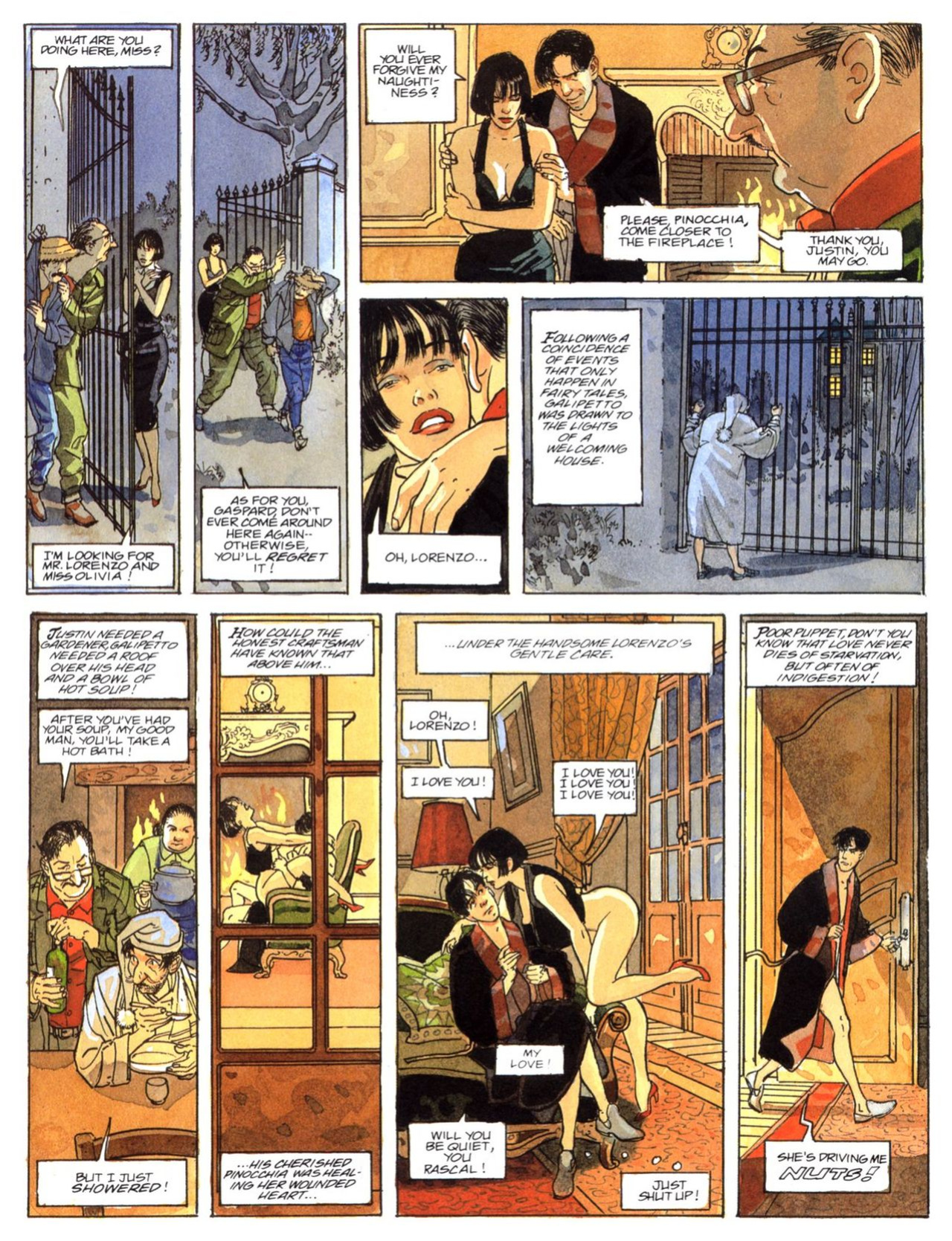[Jean-Pierre Gibrat, Francis Leroi] Pinocchia