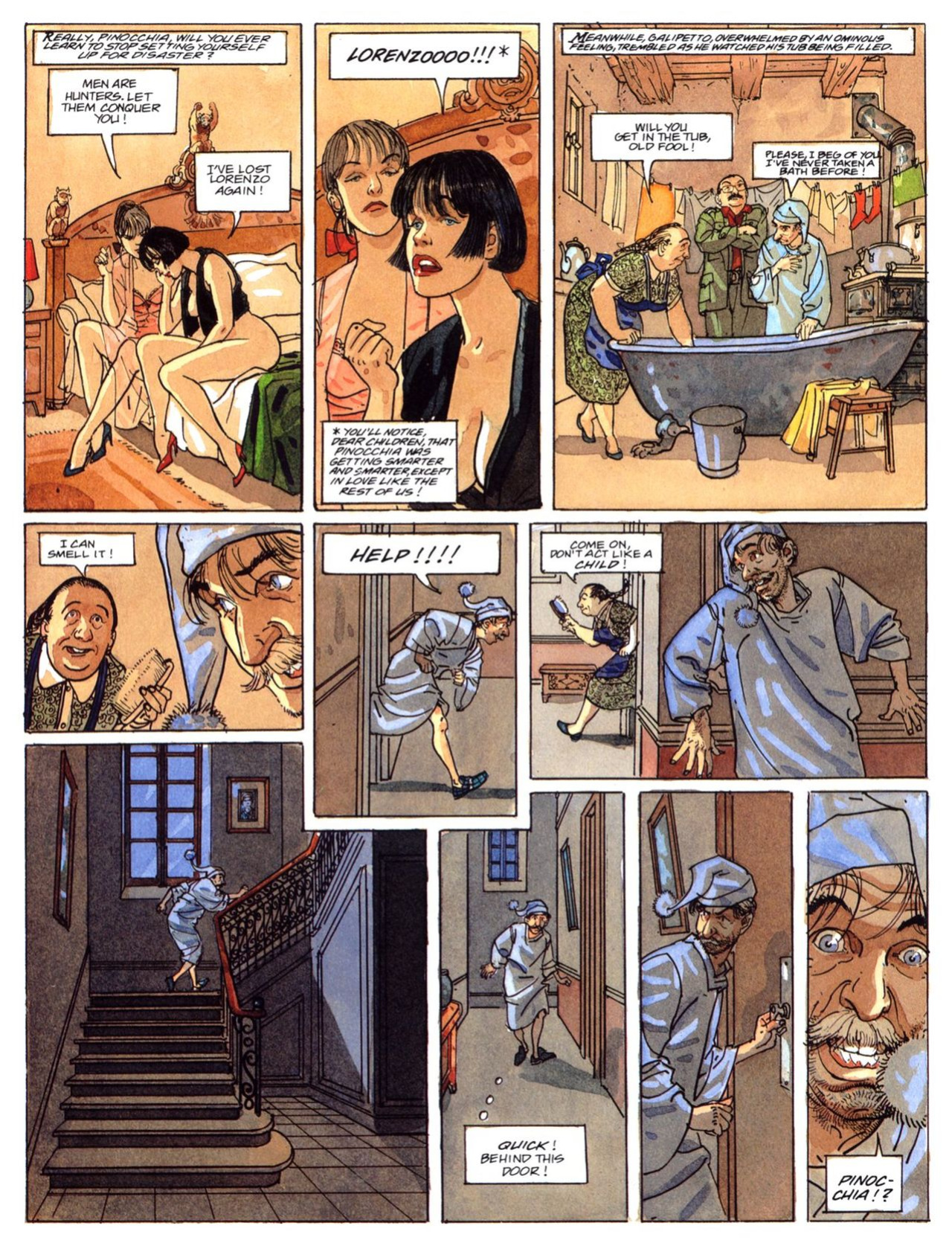 [Jean-Pierre Gibrat, Francis Leroi] Pinocchia