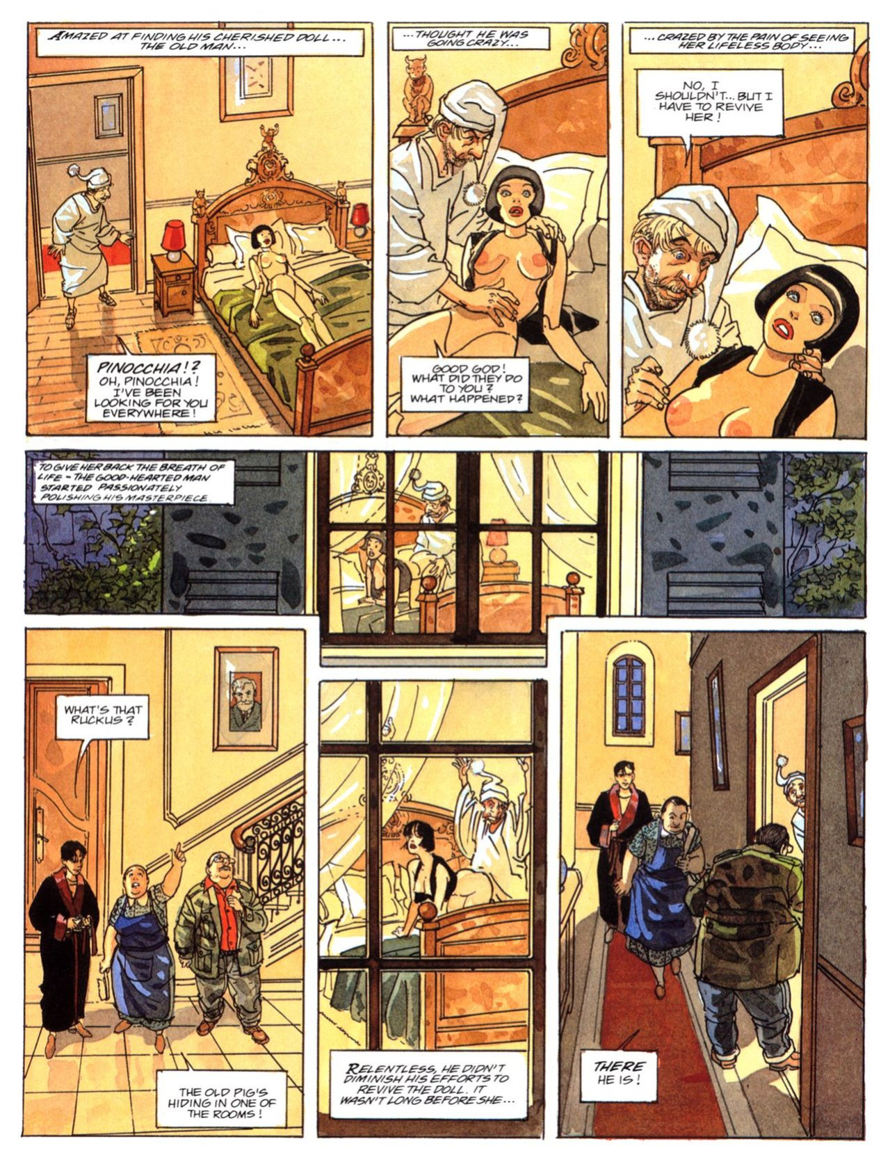 [Jean-Pierre Gibrat, Francis Leroi] Pinocchia