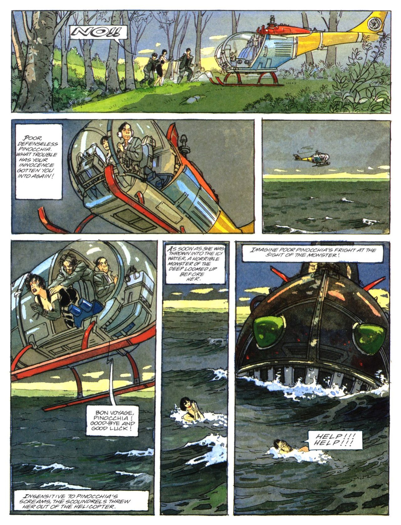 [Jean-Pierre Gibrat, Francis Leroi] Pinocchia