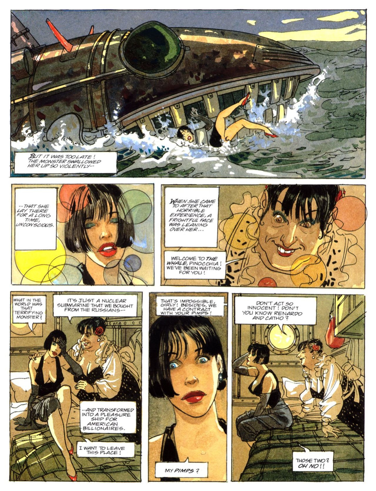 [Jean-Pierre Gibrat, Francis Leroi] Pinocchia