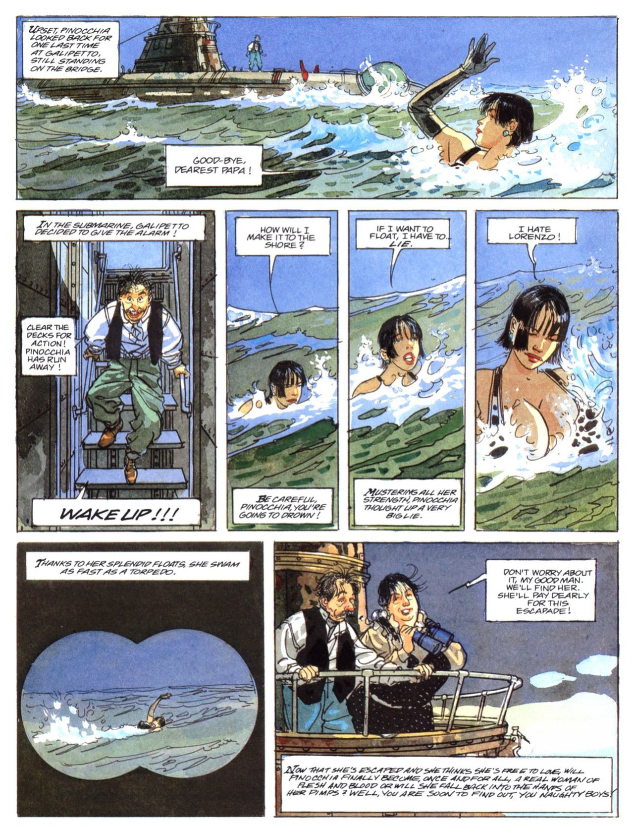 [Jean-Pierre Gibrat, Francis Leroi] Pinocchia