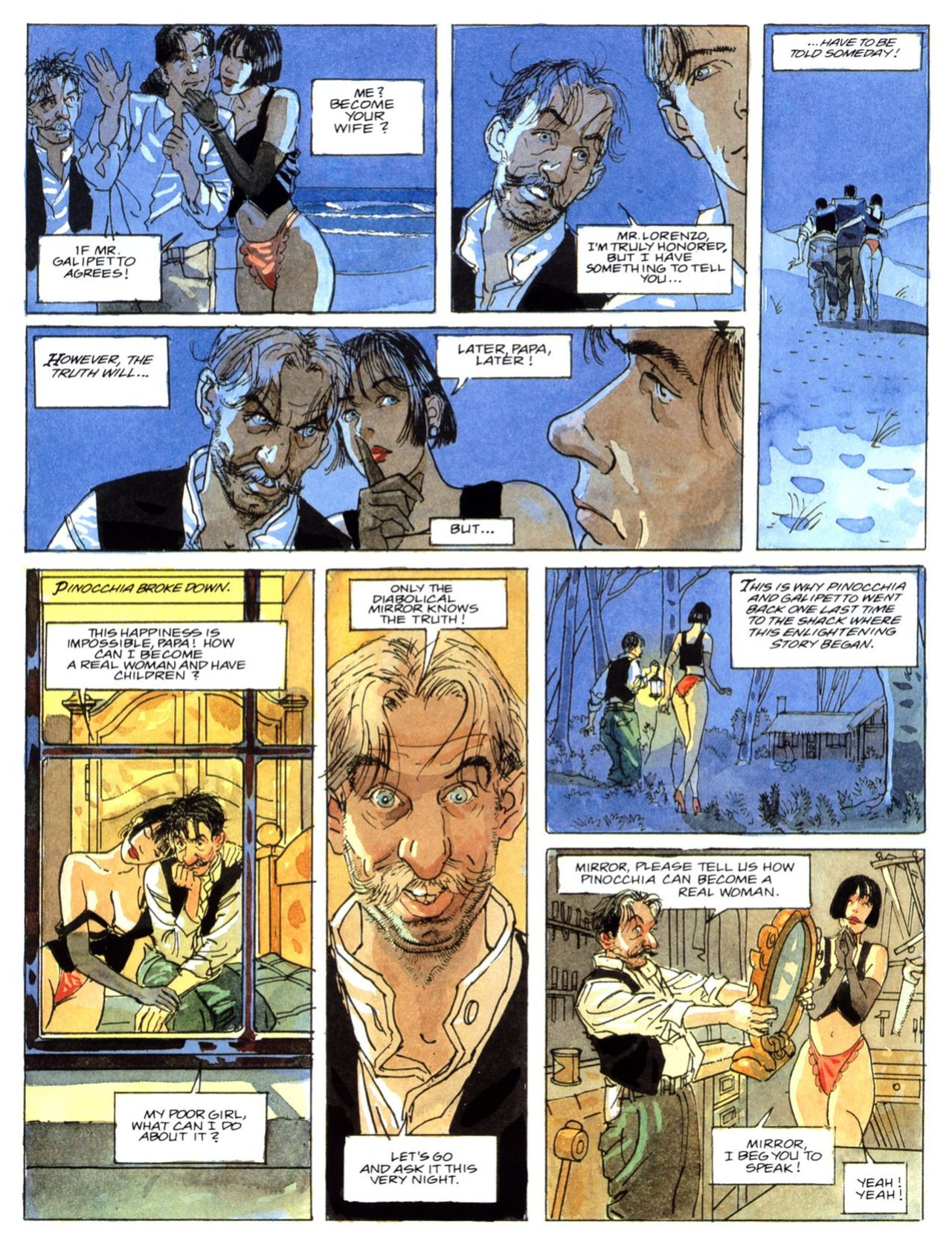 [Jean-Pierre Gibrat, Francis Leroi] Pinocchia