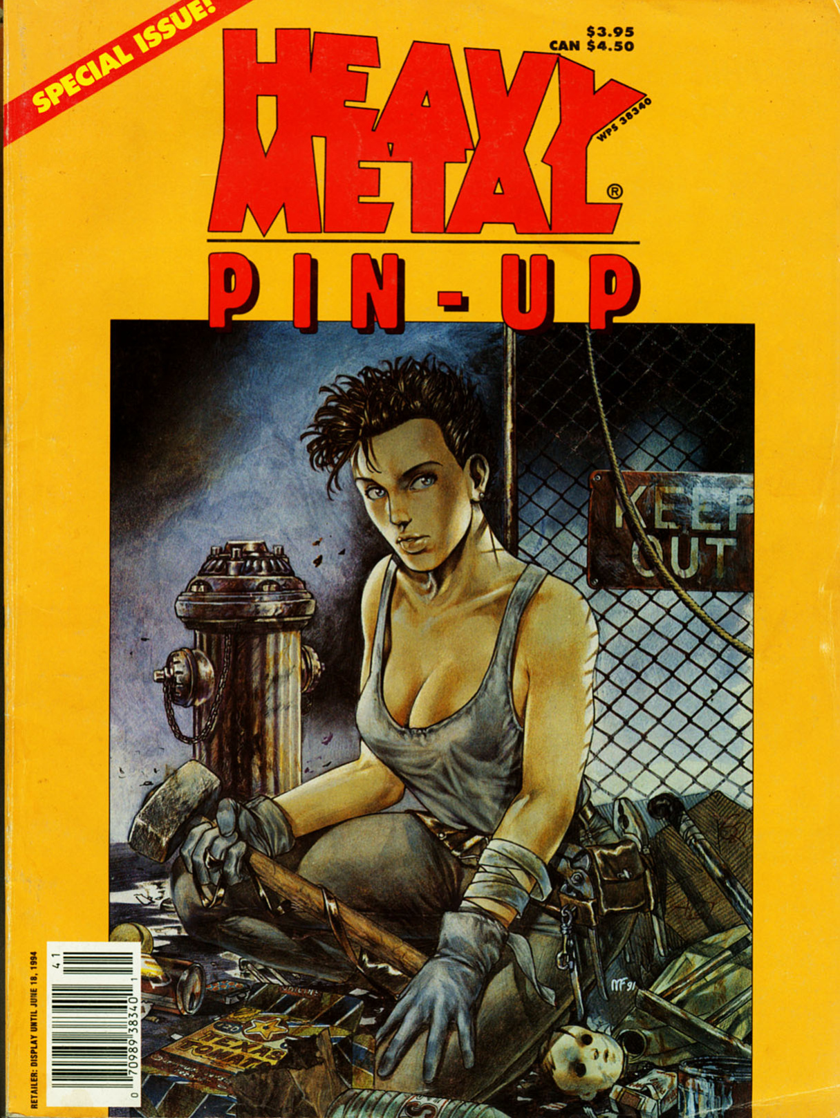 Heavy Metal Special - Pin-Up's - Vol.8-1(1994-06)