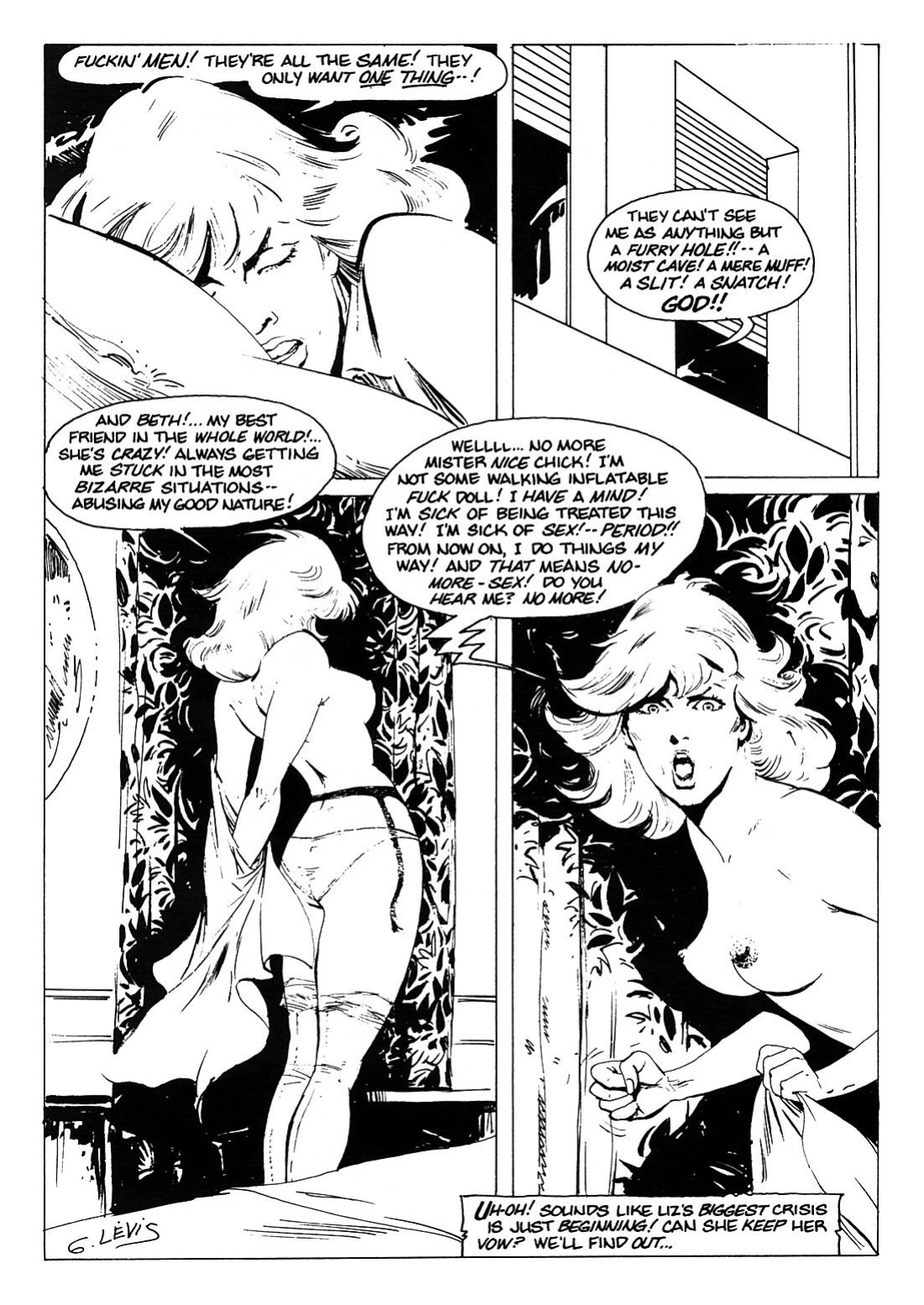 [G. Levis] Liz and Beth #3: Tit For Twat