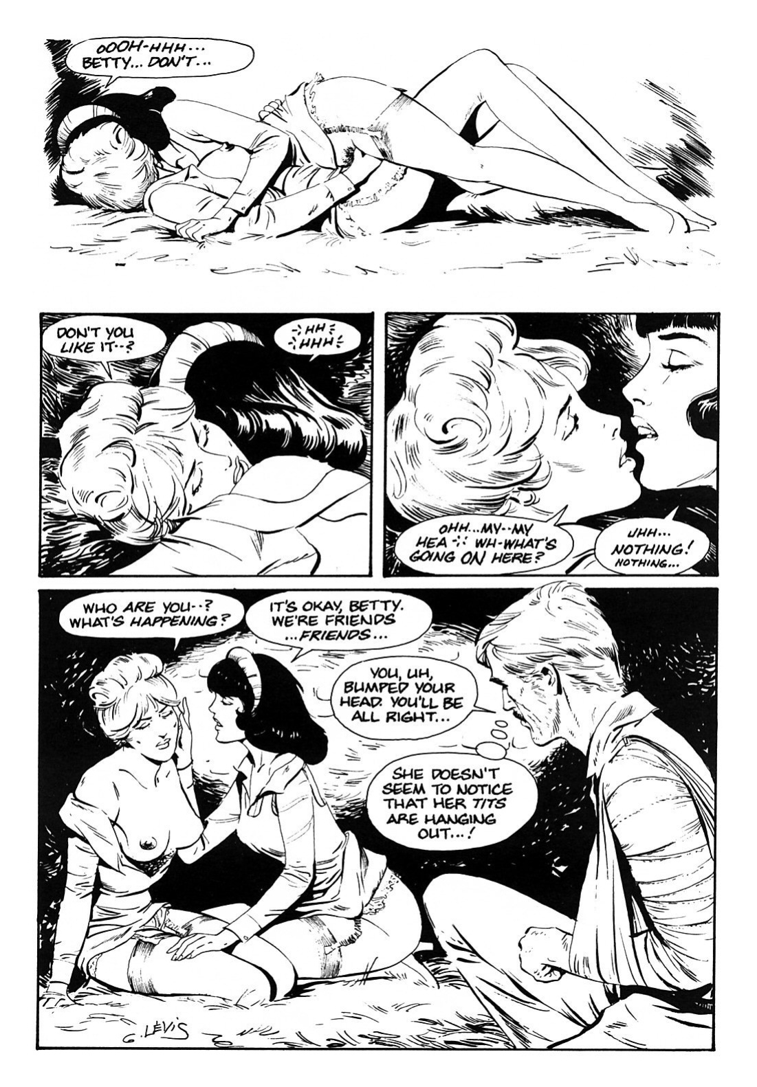 [G. Levis] Liz and Beth #3: Tit For Twat