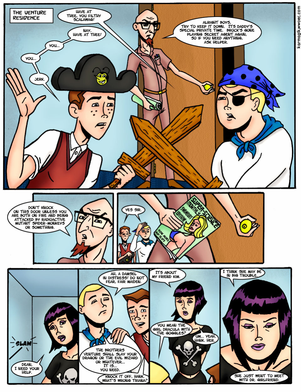 [Karmagik] Villainess Intentions (The Venture Bros) [Full Color]