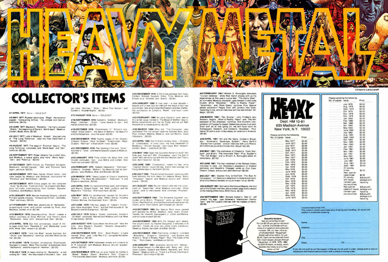 Heavy Metal Vol.5-7 (1981-10)