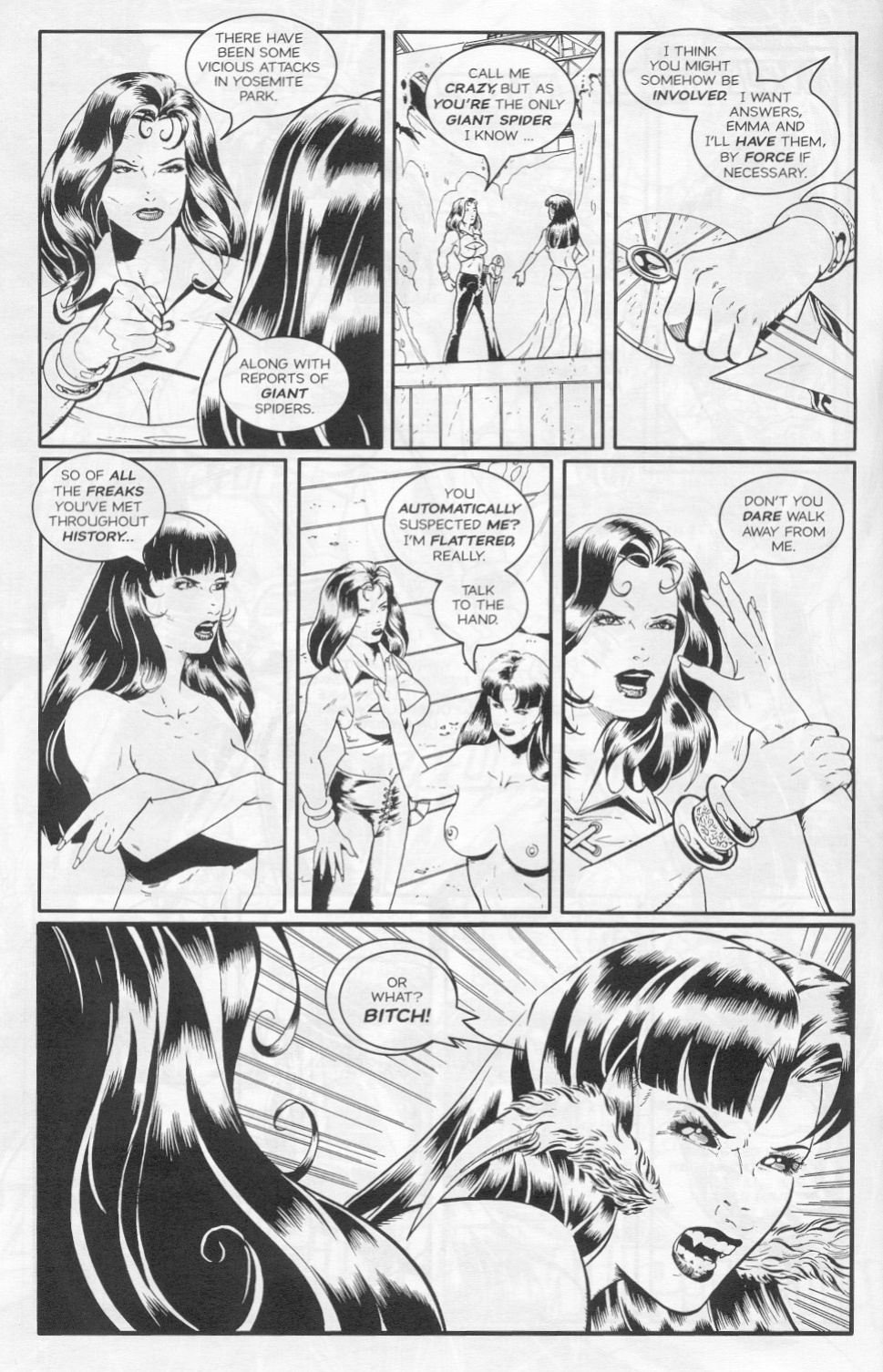 [Mike Wolfer] Pandora / Widow #1: Arachnephobia