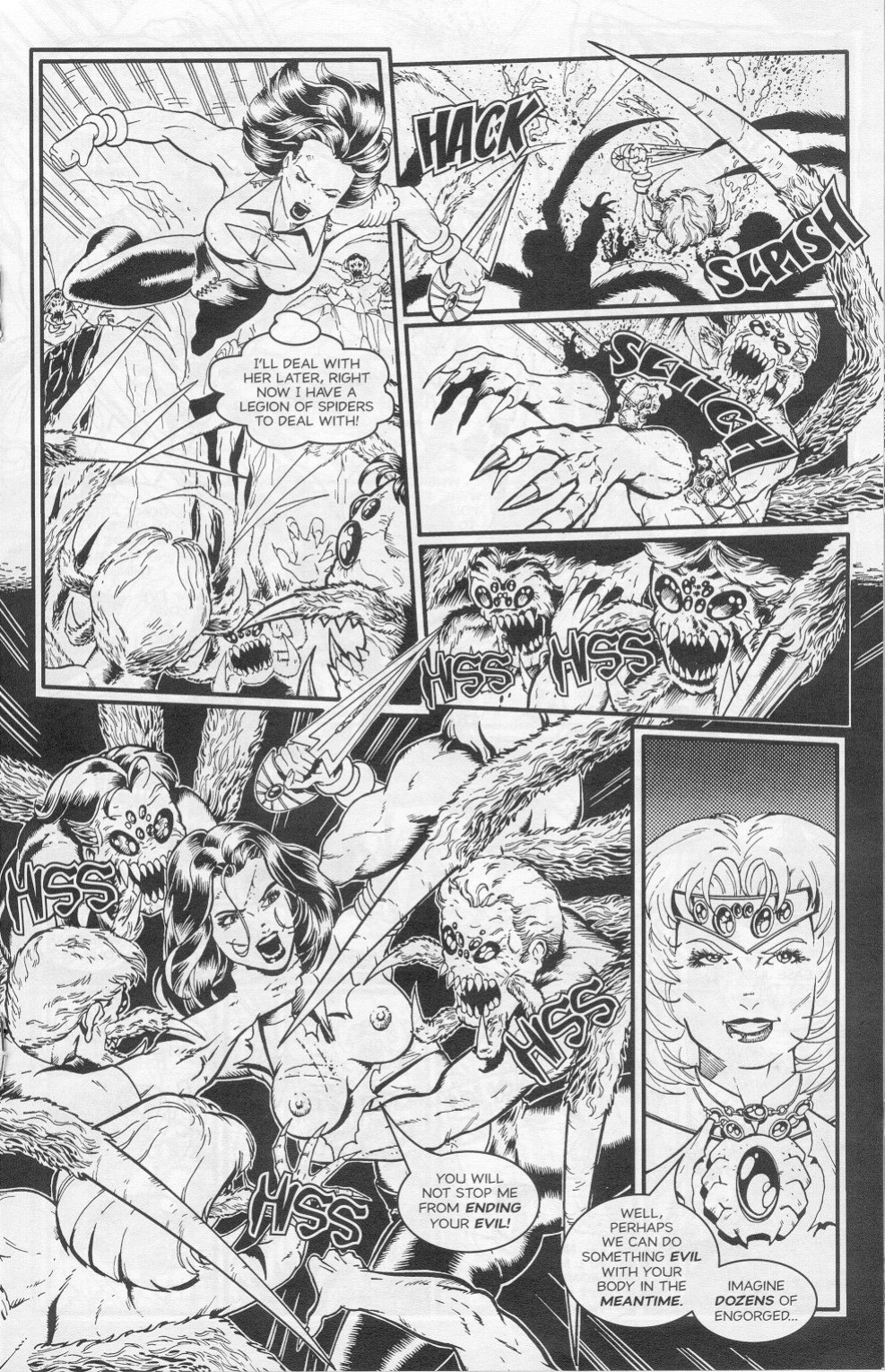 [Mike Wolfer] Pandora / Widow #1: Arachnephobia