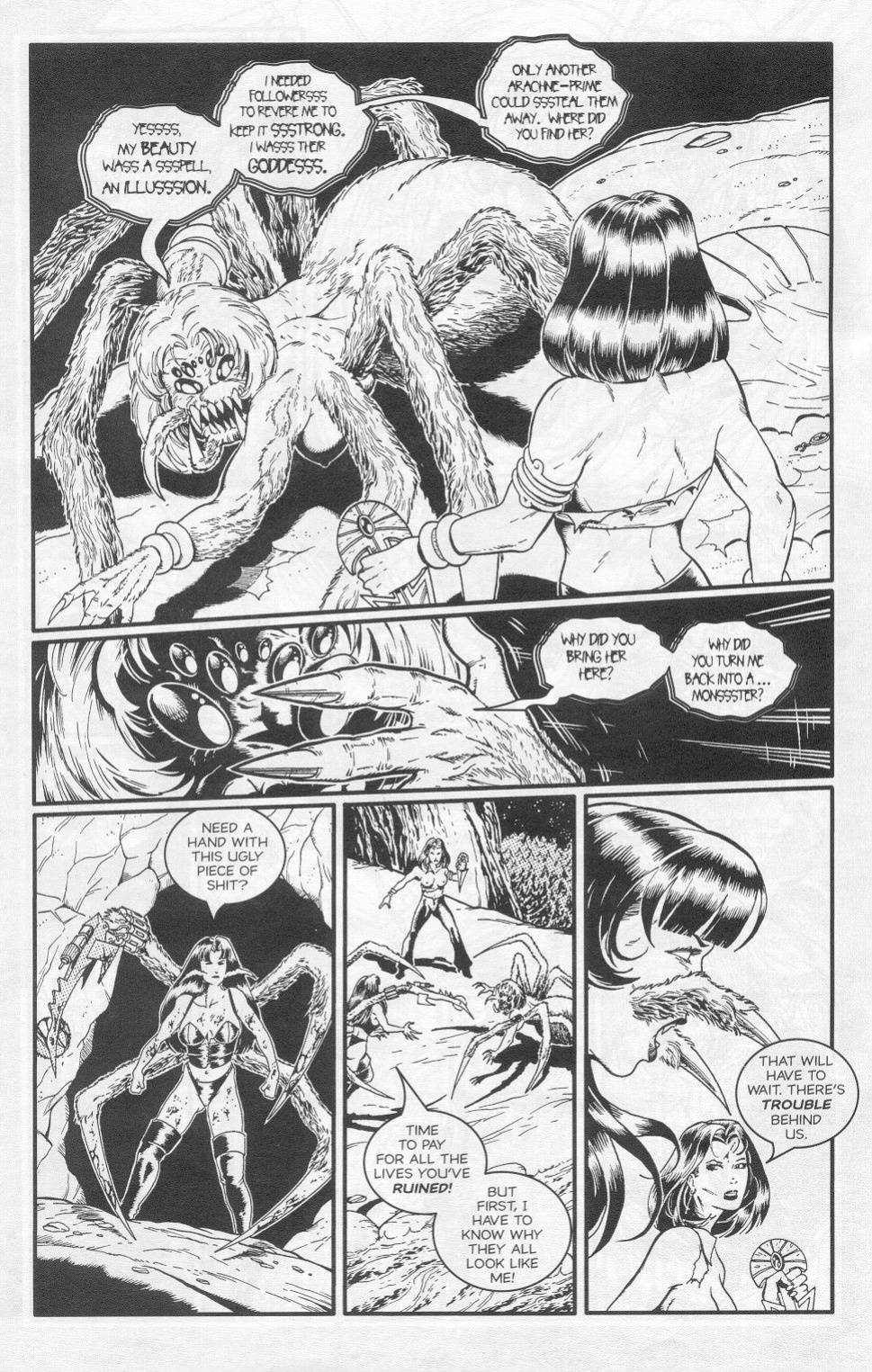 [Mike Wolfer] Pandora / Widow #1: Arachnephobia
