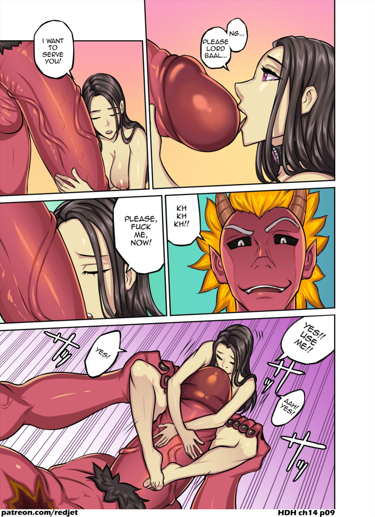 [Redjet] Hentai Demon Huntress - Chapter 14 [english]