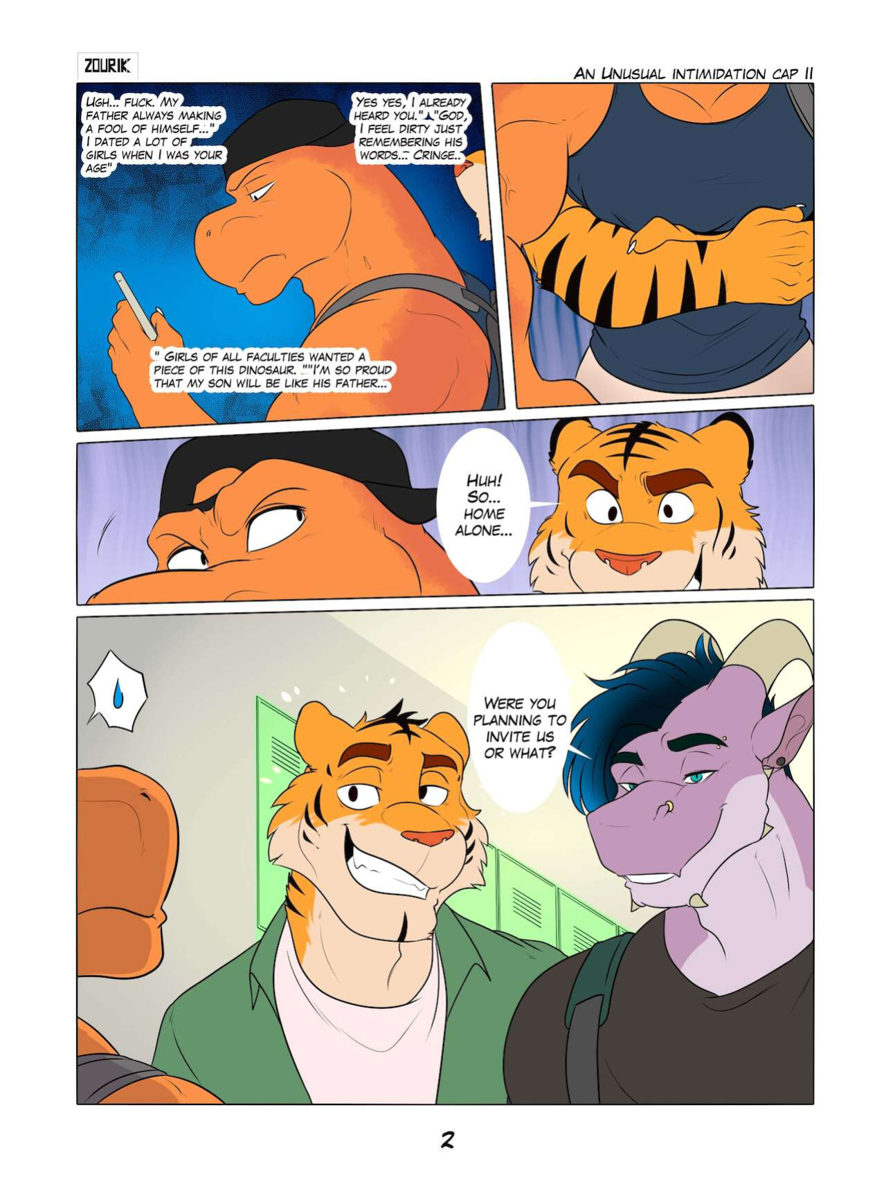 An Unusual Intimidation Chapter 2 (In progress)