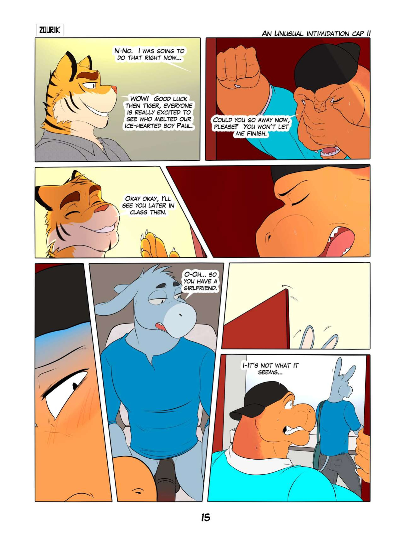 An Unusual Intimidation Chapter 2 (In progress)