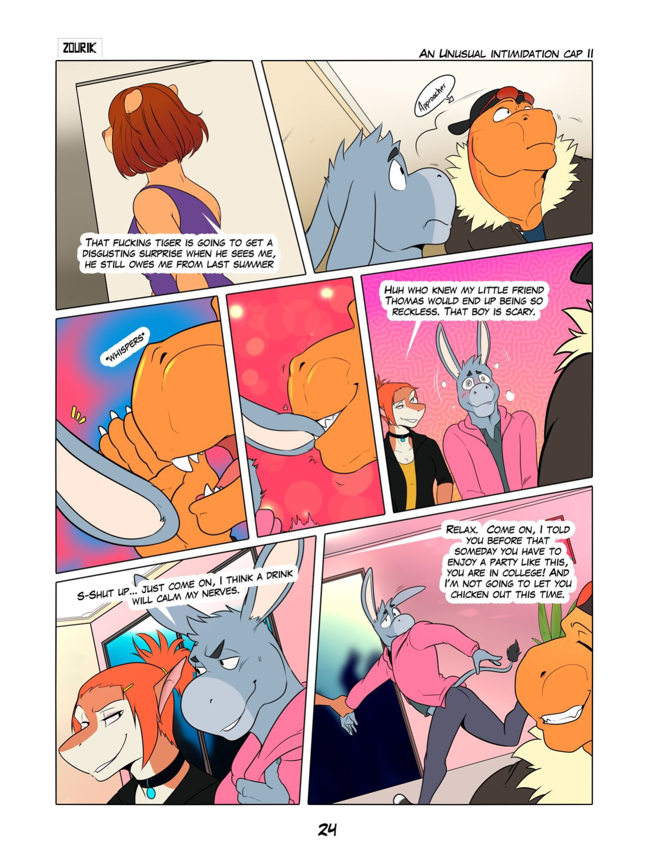 An Unusual Intimidation Chapter 2 (In progress)