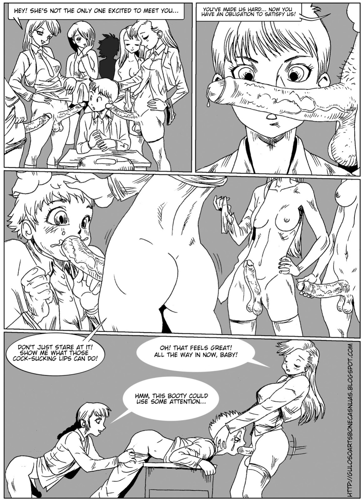[Garoto Guloso] The New Student [English, Re-translated] {Kung-Futa}