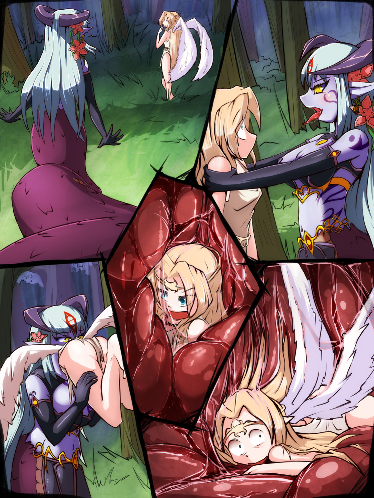 [Acerok] Monmusu Vore + Surprised meeting