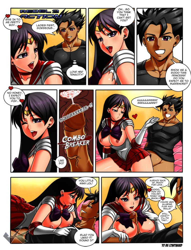 [jadenkaiba] Rei x Rai: Fire Heel Punish (Sailor Moon)