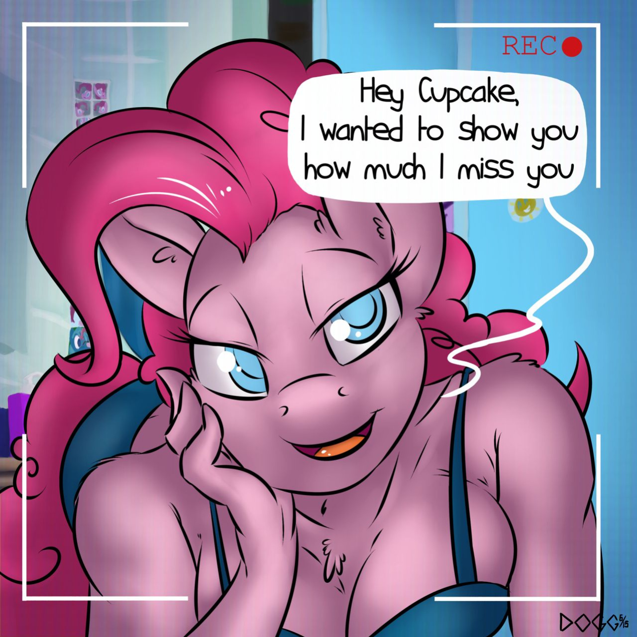 [Dogg] Web Caming with Pinkie (My Little Pony)