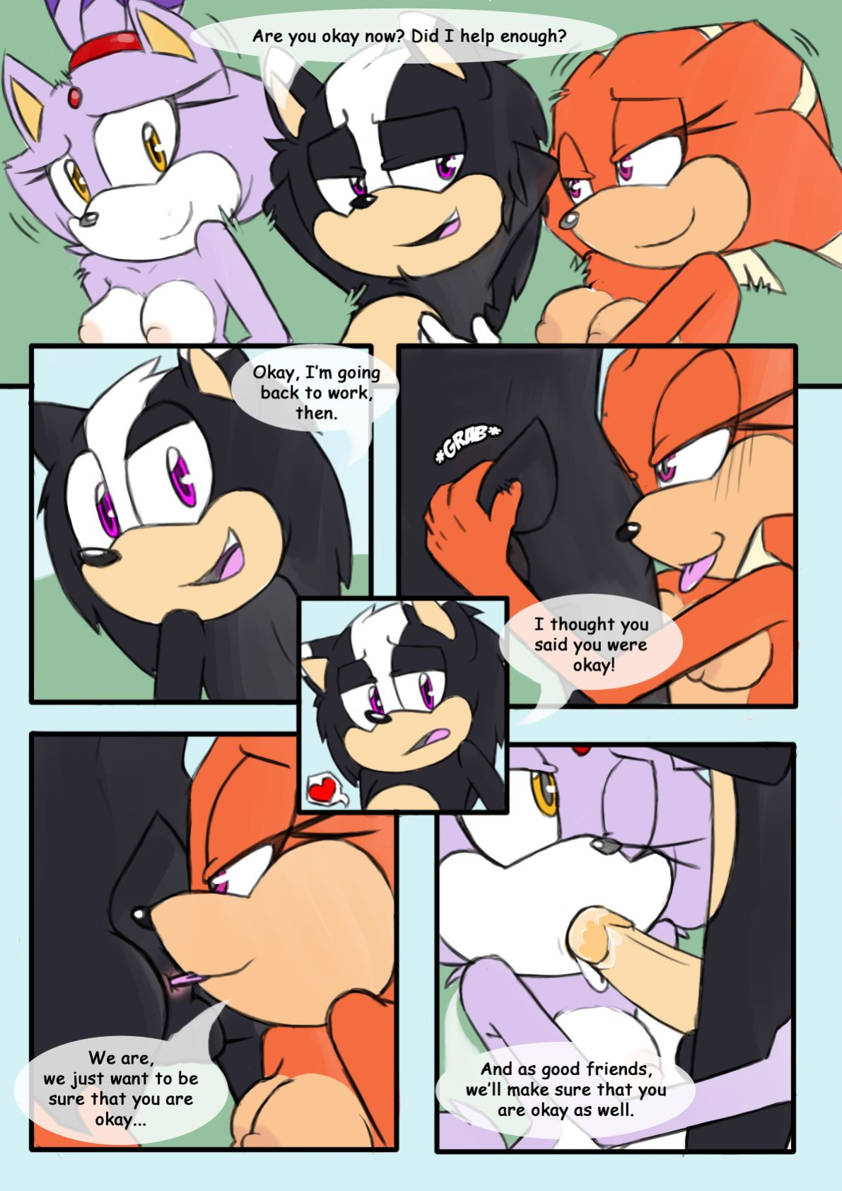 [MysteryDemon] A Friend in Need (Sonic The Hedgehog)