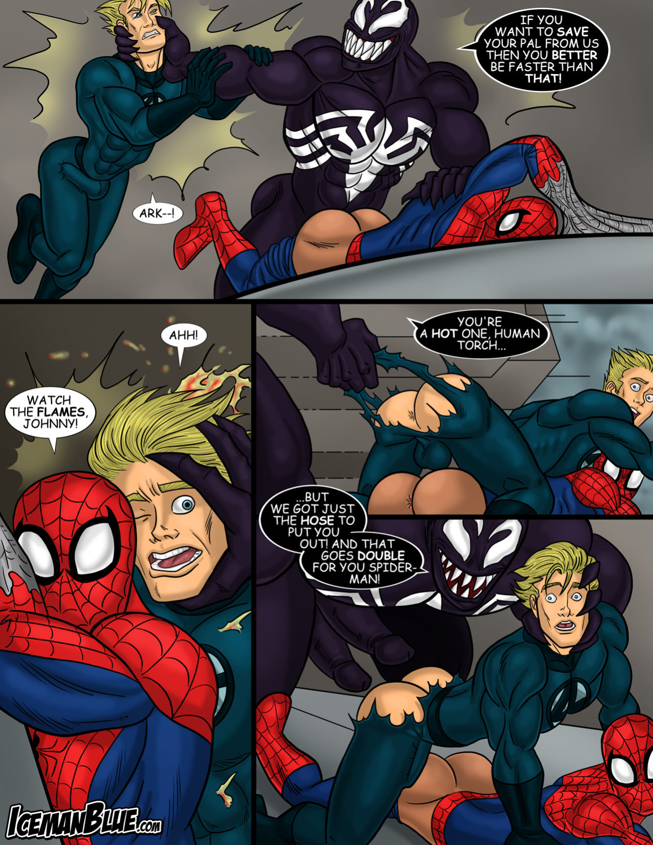 [Iceman Blue] Spider-Man