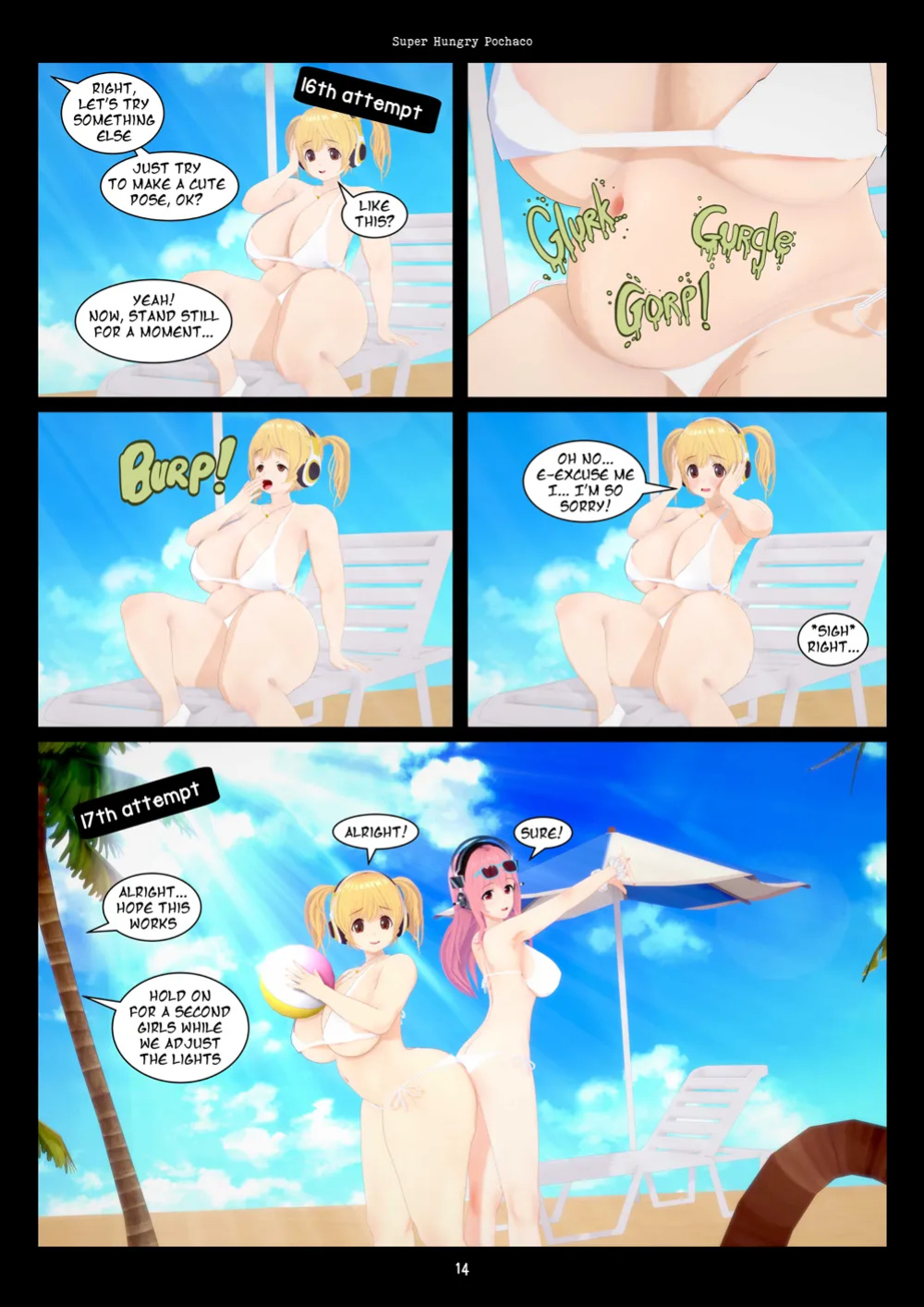 Super Hungry Pochaco