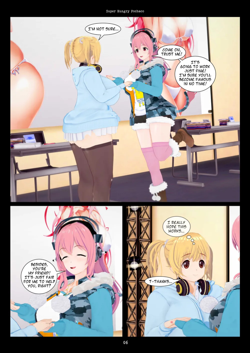 Super Hungry Pochaco