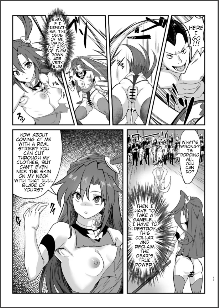[Denshiko! (Outotsu Den)] Sousha VS Takadaka 3-sen | The Adapters VS A Mere 3000 (Senki Zesshou Symphogear)
