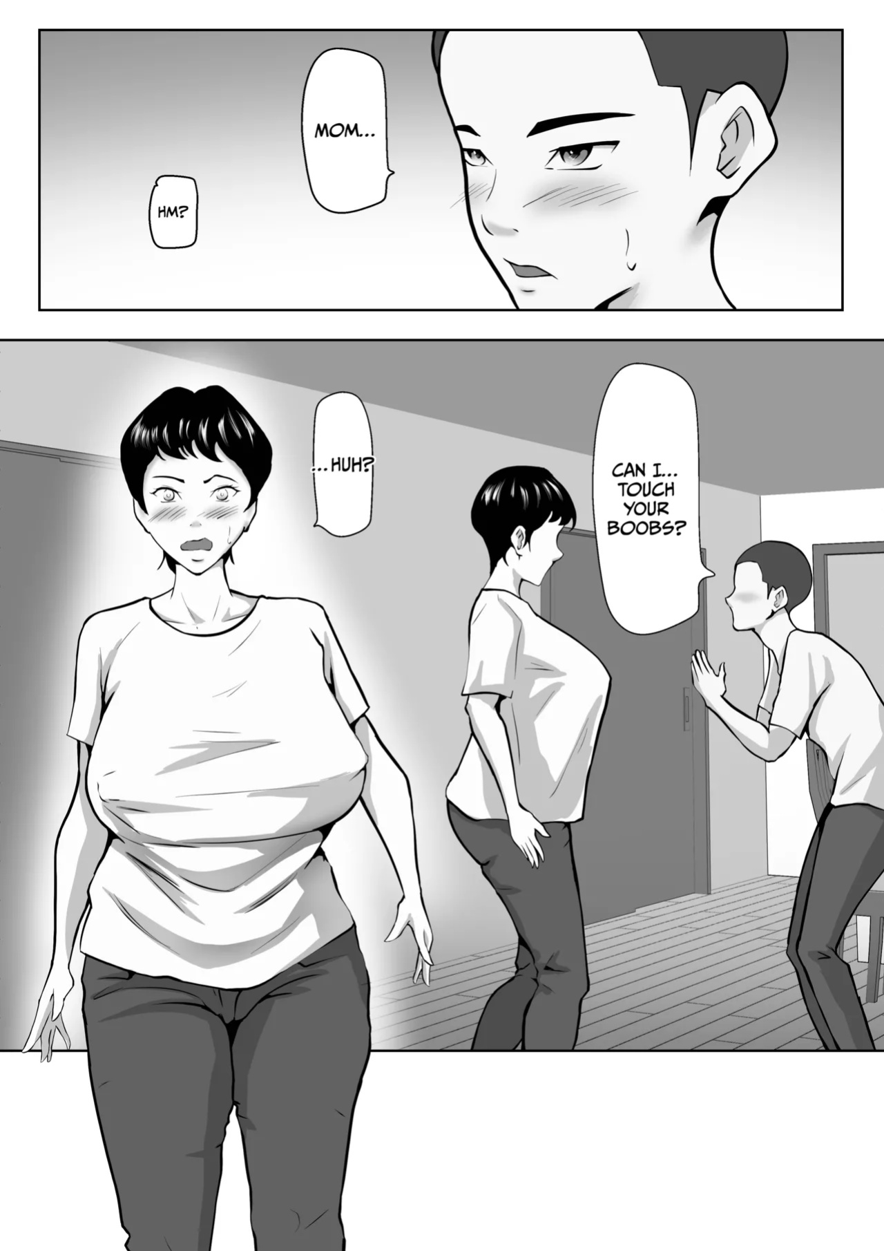 [Pentacle (Shimipan)] Otokomasari no Kaa-chan ga Musuko to no Sex de Onna ni Natta Hanashi
