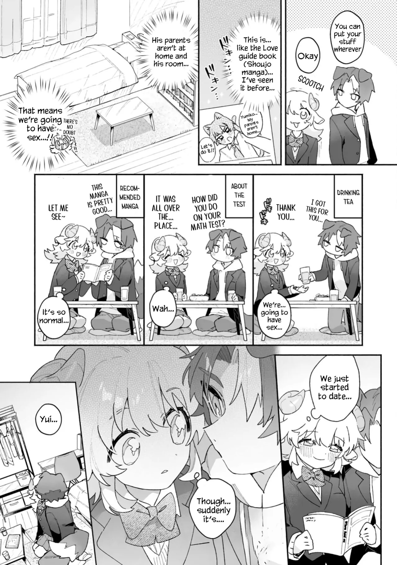[usachanGET]Sheep Wants Love like in a Shoujo Manga!