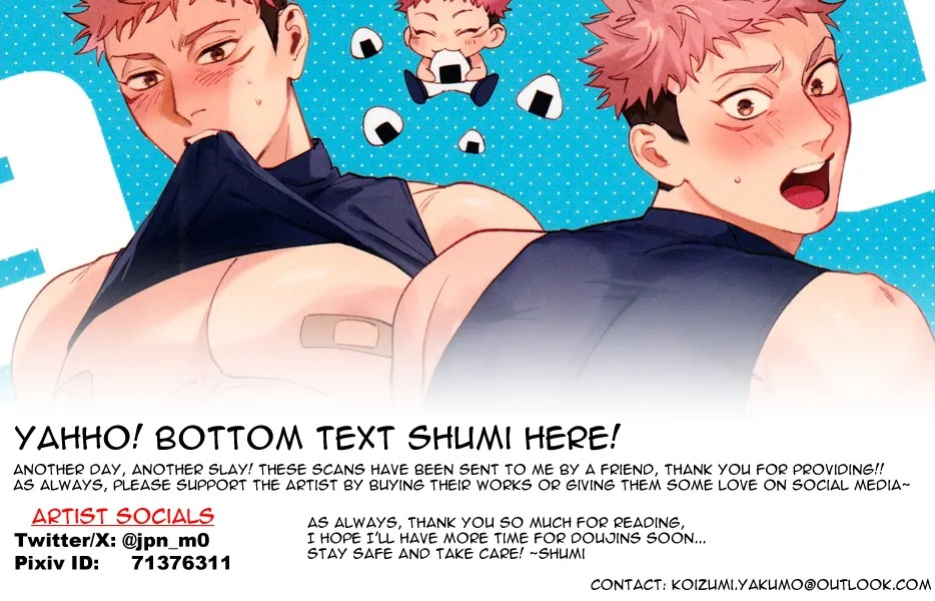 [Tomato (ccccc)] Totsujo Nyuubu Shitekita Danshi ga Erosugite Nanmo okoranai hazu ga naku – Jujutsu Kaisen dj [Eng]