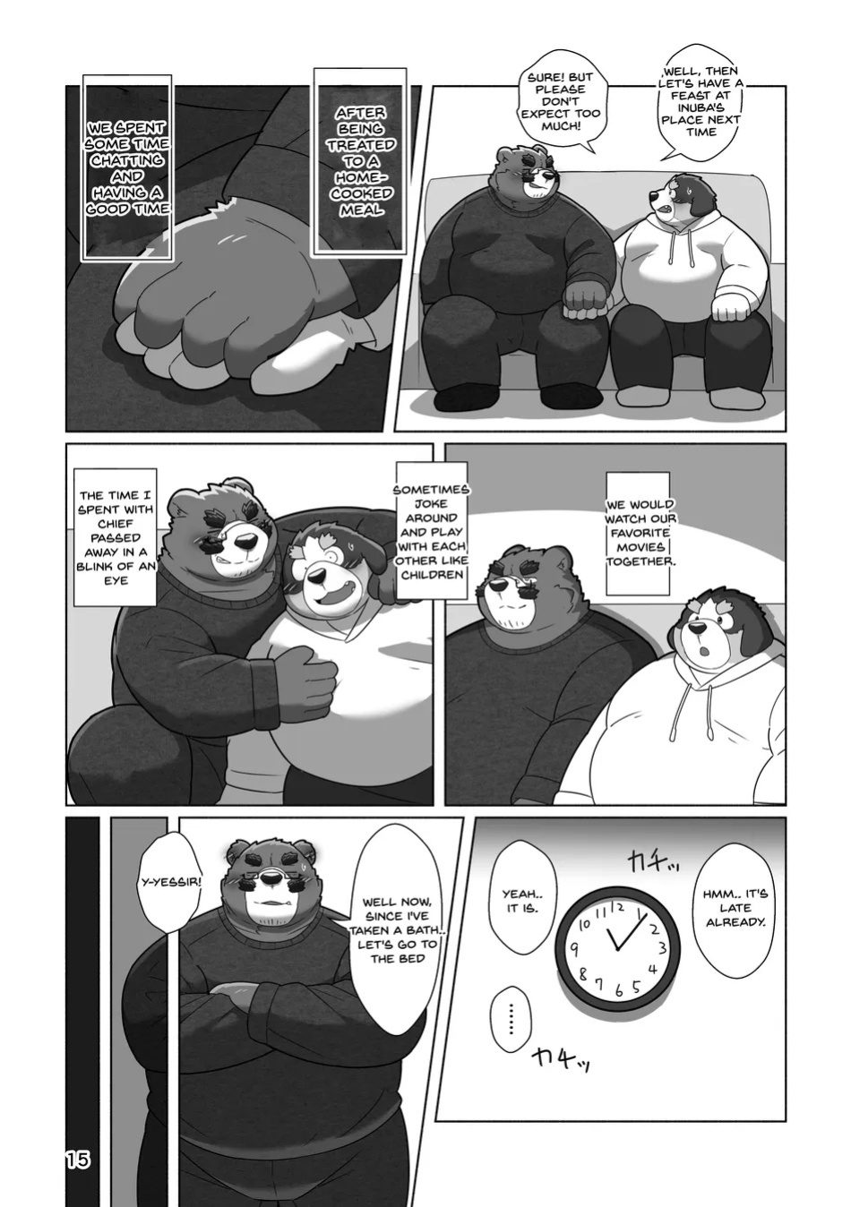 [omoWork (omo)] Koibito wa Kuma Buchou!? – My Lover is Mr. Bear the Chief!? [Eng]
