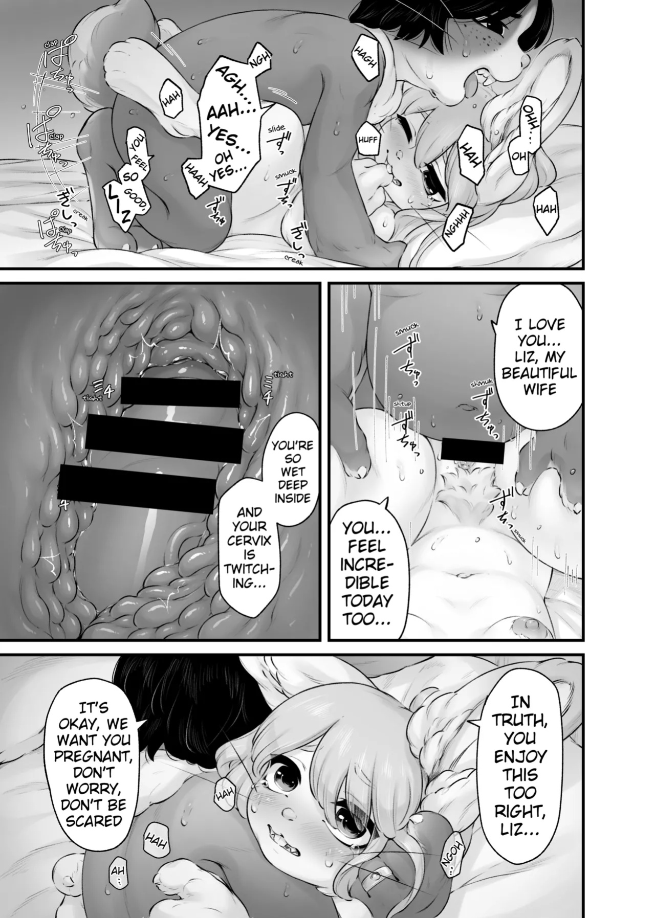 [Ano Sakusha no Kemo Ero Manga ga Yomitai Project (Bubonic)] Yuusha no Osananajimi wa, Sonchou no Musuko to Musubarete Shimatta! | The hero's childhood friend, ends up marrying the village chief's son! (Ano Sakusha no Kemo Ero Manga ga Yomitai Project Tok