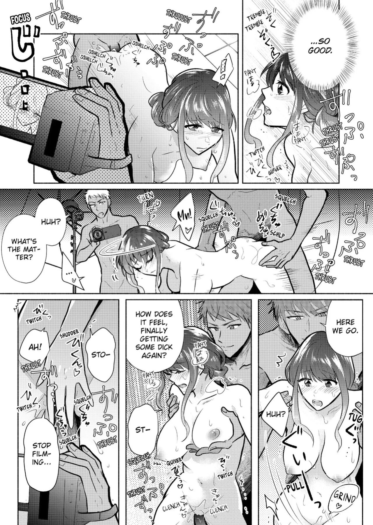 [Ika Hotaru] Sexless no Hitozuma ga YariCir Danshi-tachi ni Damasarete... Taninbou de Gachi Iki Satsueikai 1-3 | My Sexless Wife Gets Tricked by College Boys… Cum Filming Session Featuring Stranger's Dick Ensues! 1-3