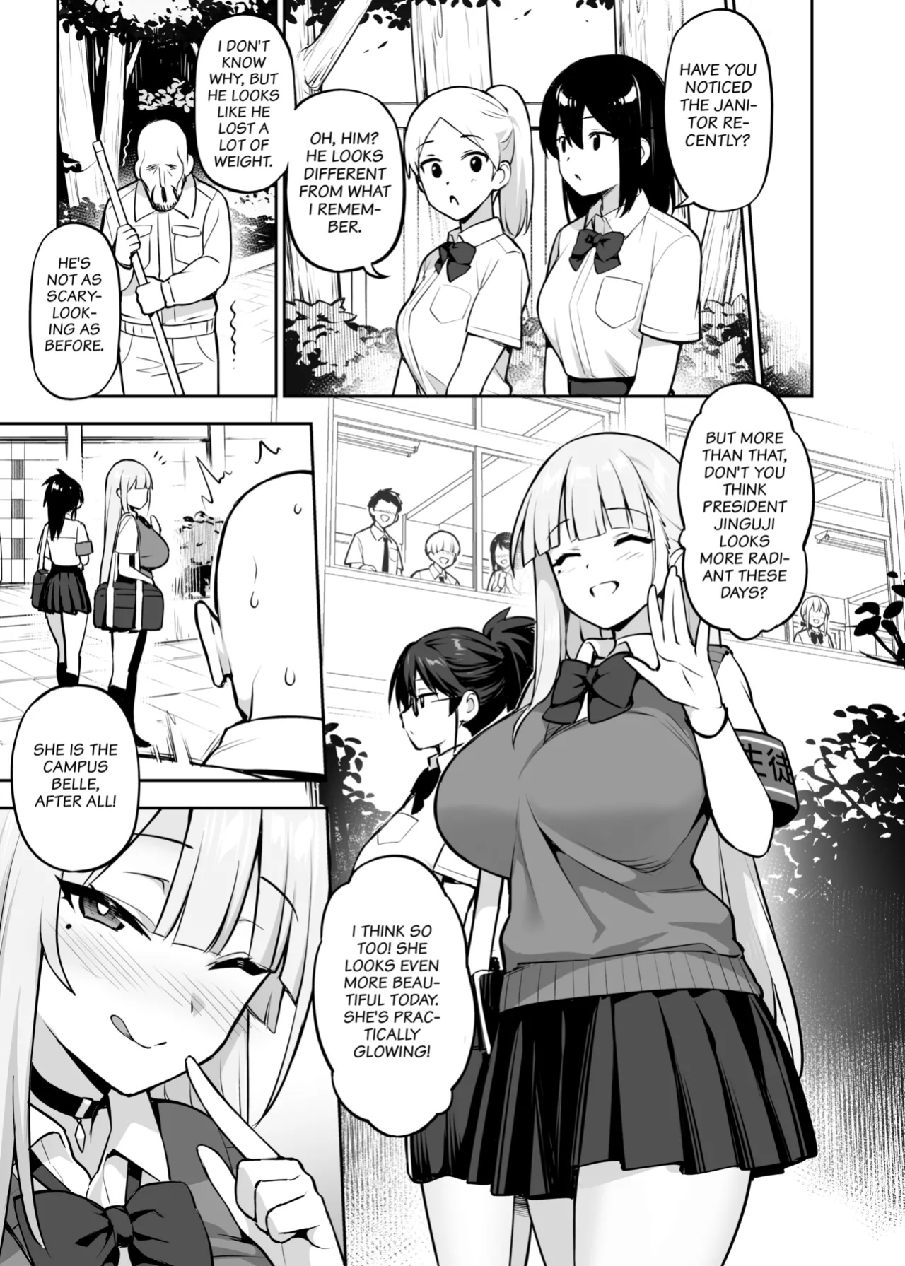 [TRY] Akogare no Seitokaichou ga Kyonyuu Sugiru Ken | About the Beloved Student President's Huge Tits