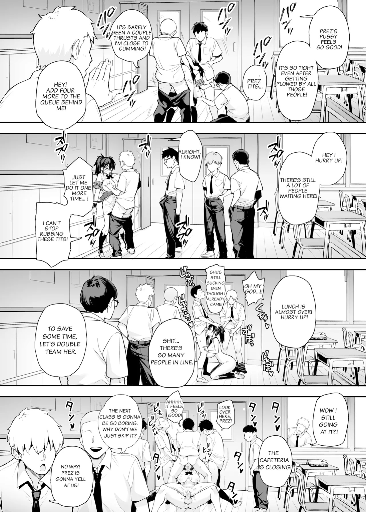 [TRY] Atarashii Fuuki Iinchou wa Kyonyuu Sugiru Ken 2 | About the New President of the Disciplinary Committee's Huge Tits 2