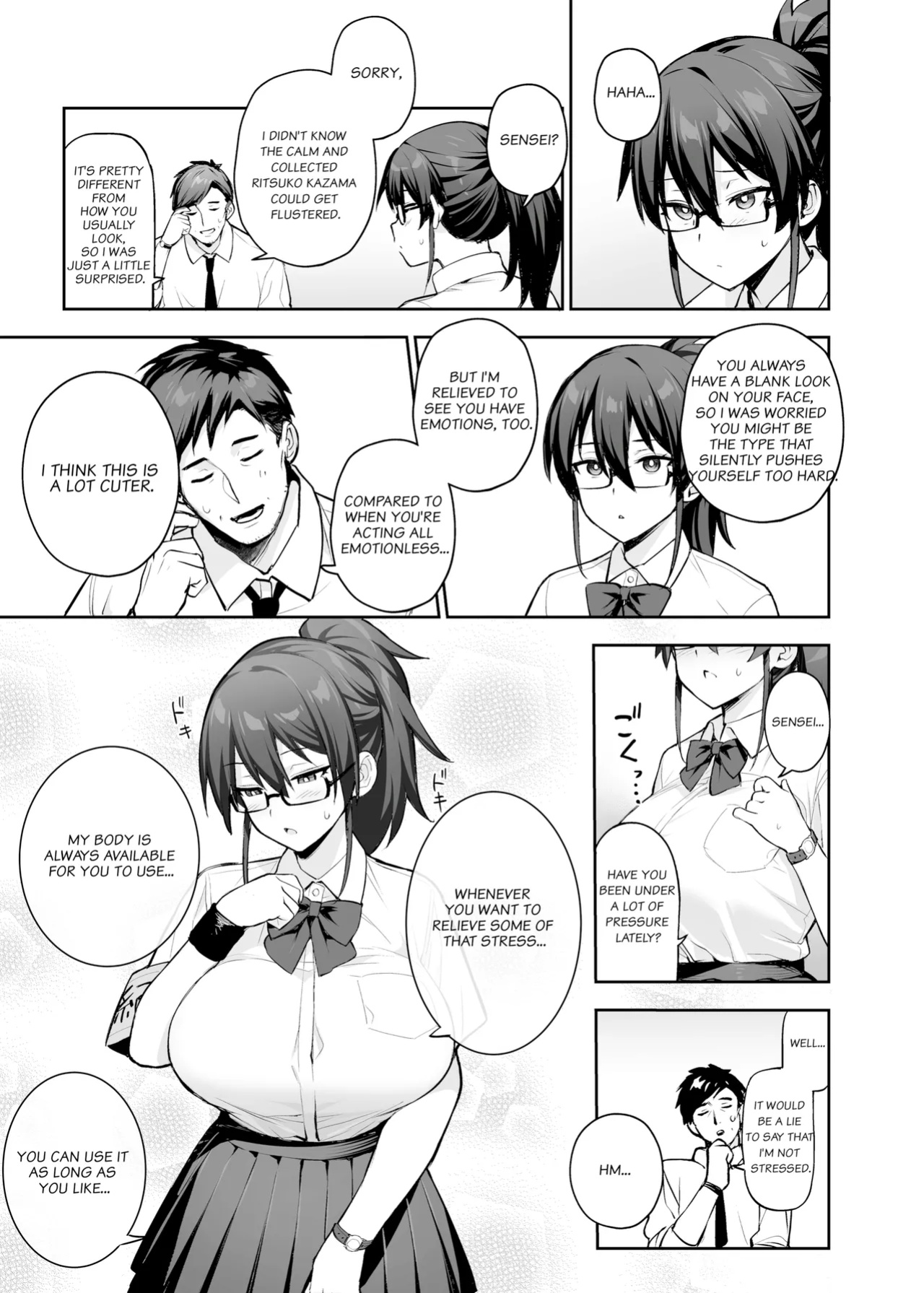 [TRY] Atarashii Fuuki Iinchou wa Kyonyuu Sugiru Ken 2 | About the New President of the Disciplinary Committee's Huge Tits 2