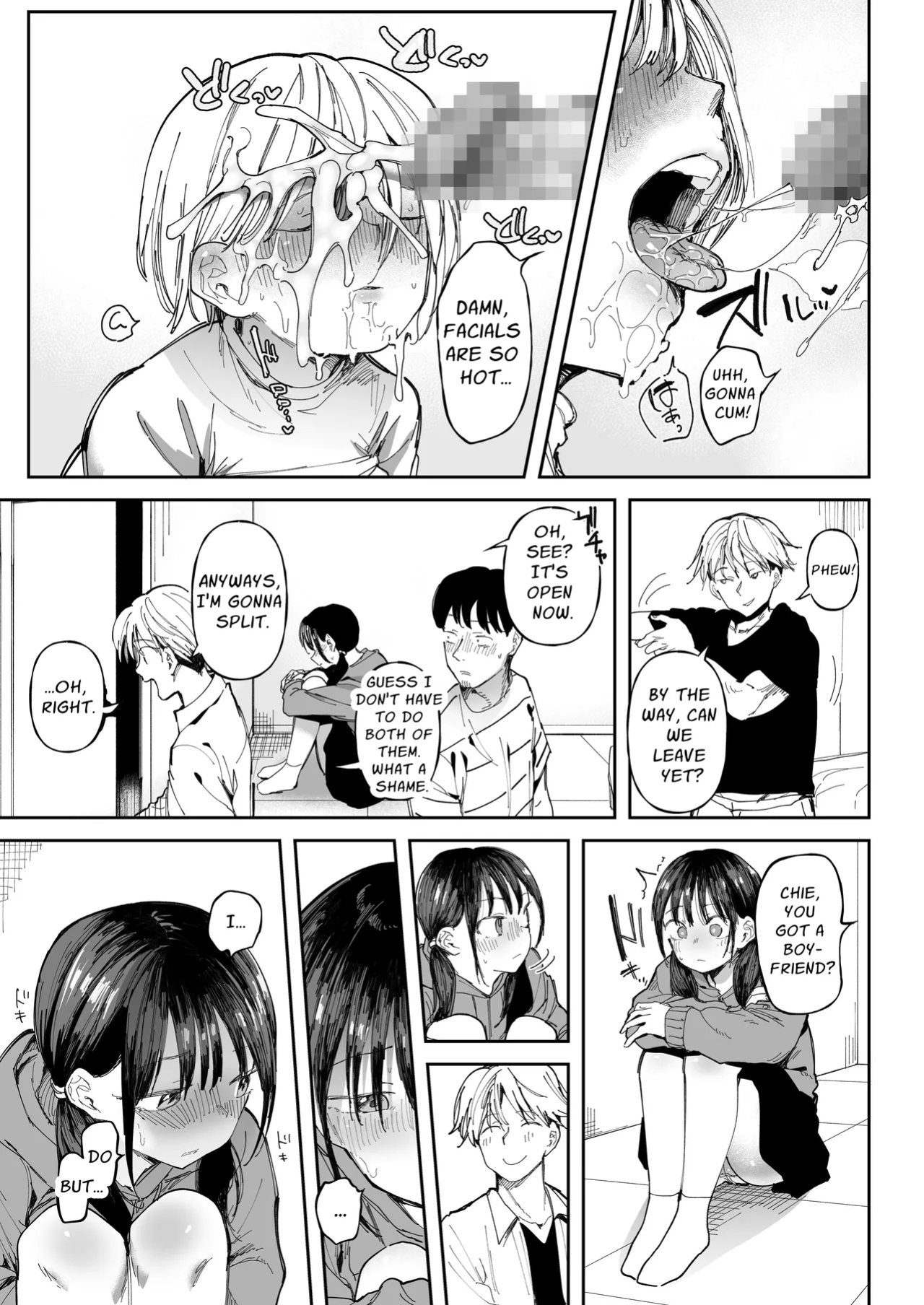 [Doemutan] Sex Shinai to Derarenai Heya de NTRreta. | NTR Cucked in a Sexlocked Room [Zoubachan]