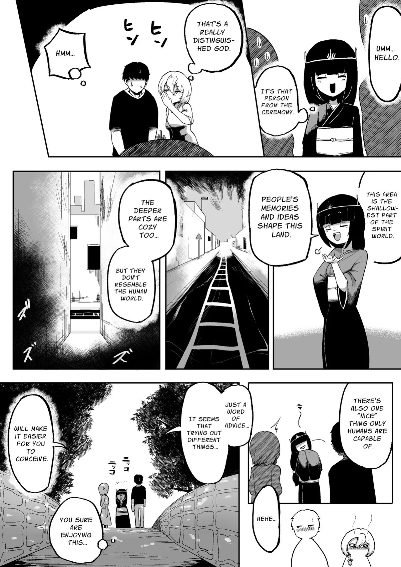 [Aimai no Wakusei (Nabatani Kinoko)] Kimi to Kodomo ga Dekiru made | Until You And Your Deity Wife Bear Offspring [nasmas]
