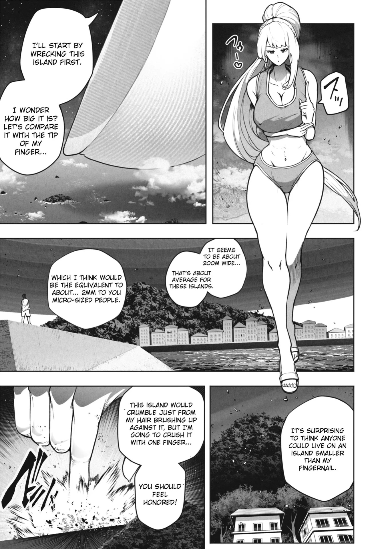 [Soryuu] If a super giant girl comes to stay on a small island