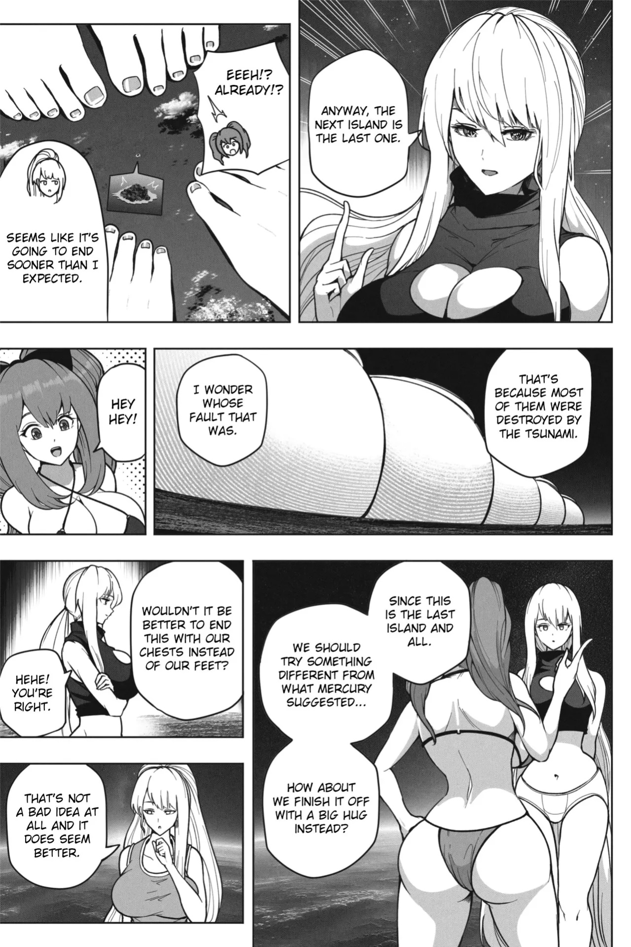 [Soryuu] If a super giant girl comes to stay on a small island