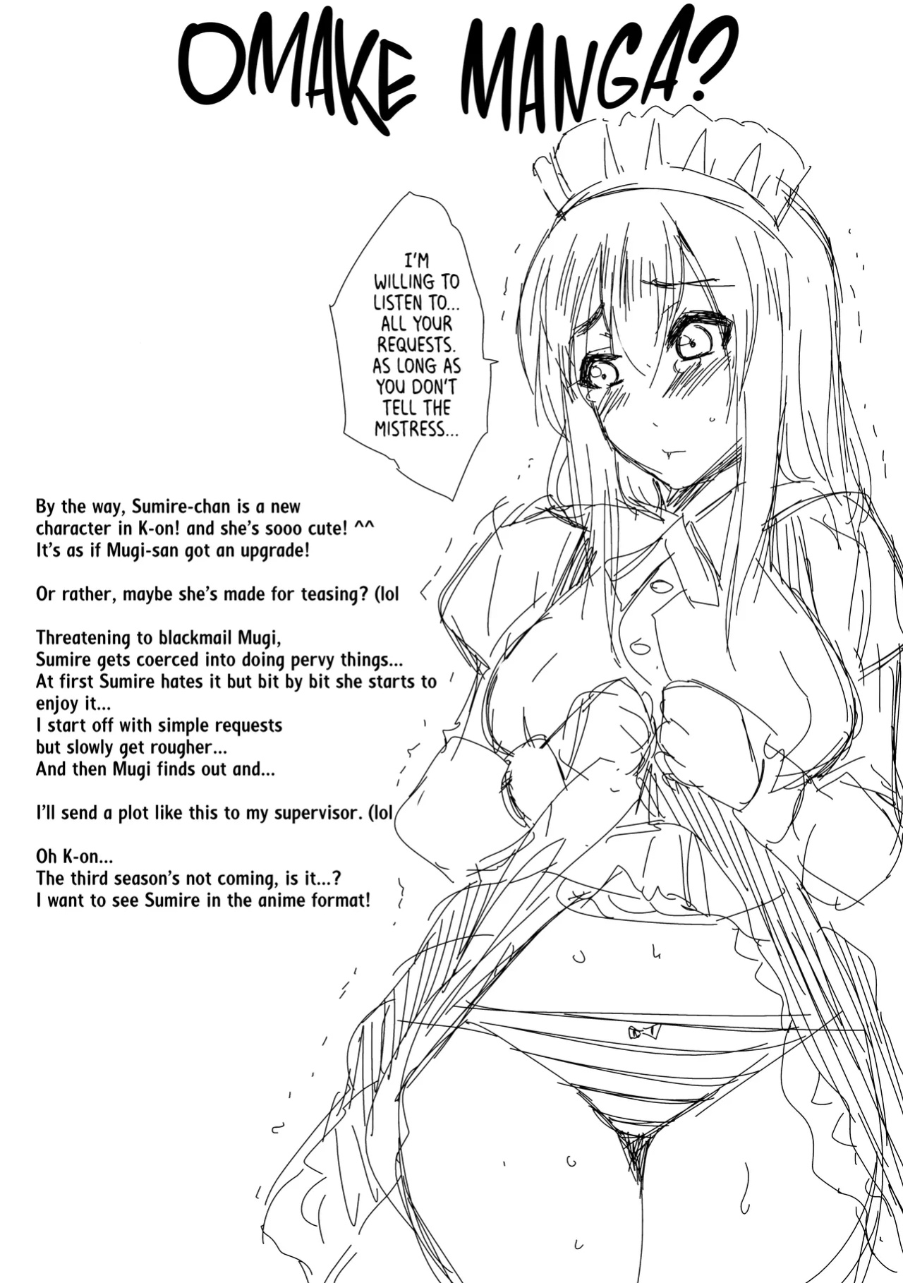 (C82) [Heta no Yoko Zuki (Dunga)] Kakitare!! 2 | Sex Pets!! (K-ON!) [head empty]